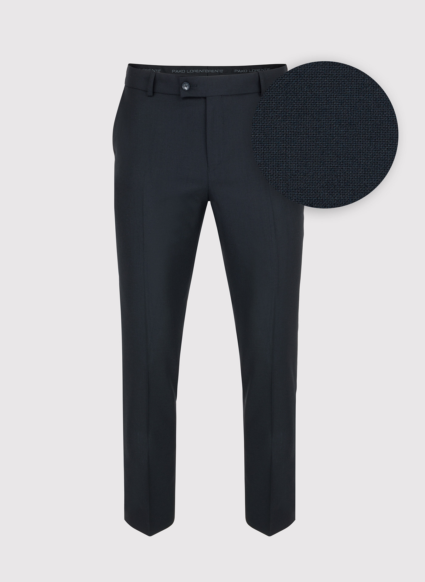 Granatowe spodnie garniturowe - Pako Lorente