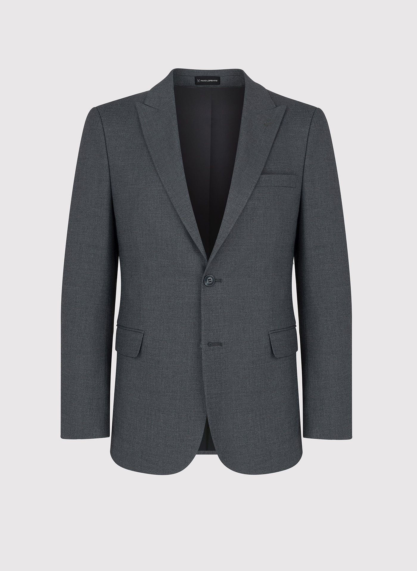 Szara jednorzędowa marynarka męska - Pako Lorente