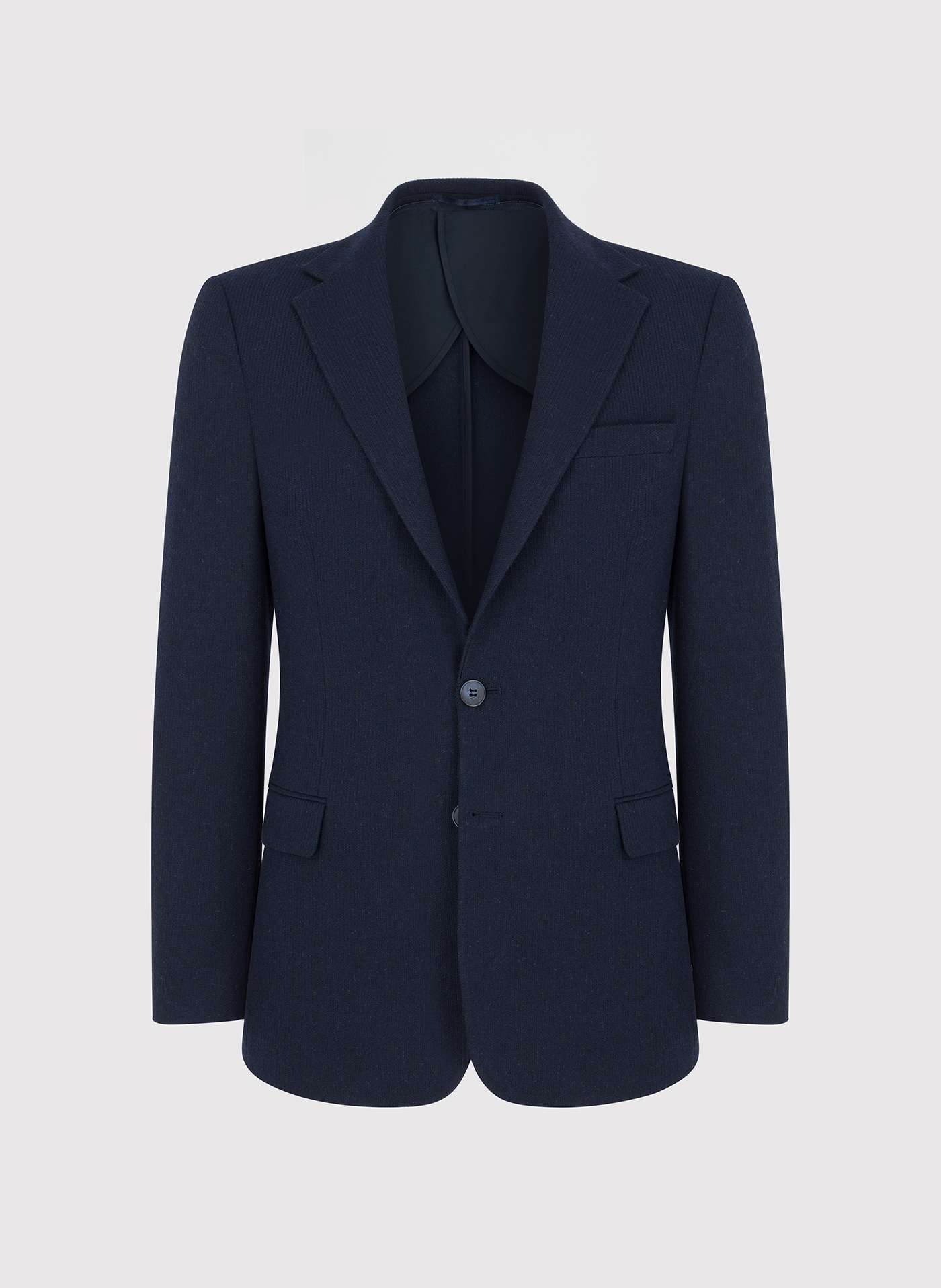 Granatowa marynarka męska z odpinaną podpinką - Pako Lorente