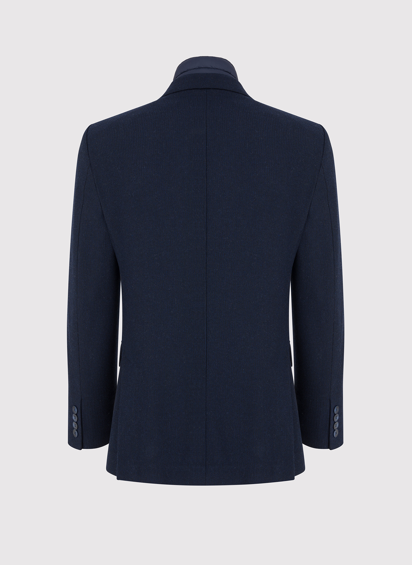 Granatowa marynarka męska z odpinaną podpinką - Pako Lorente