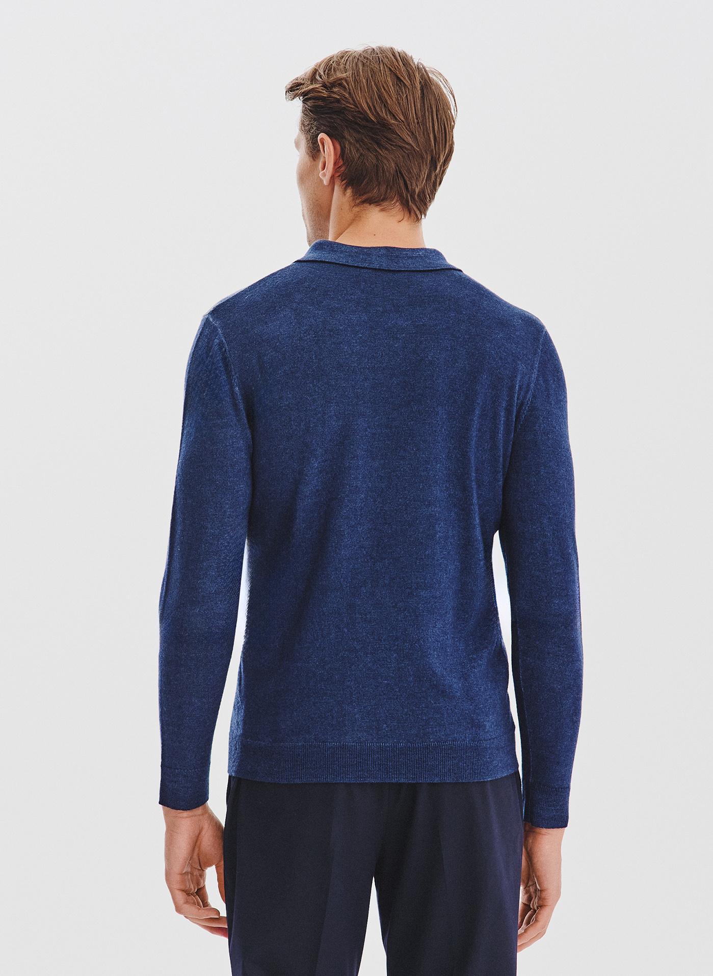 PAKO LORENTE - Wełniany sweter polo - Pako Lorente