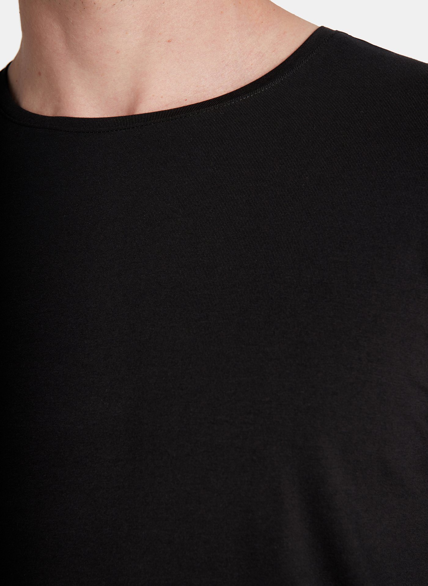 Longsleeve męski w kolorze czarnym - Pako Lorente