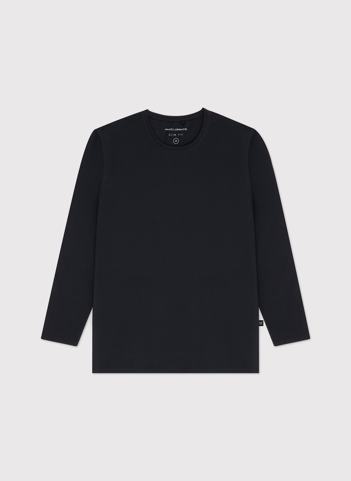 Longsleeve męski w kolorze czarnym - Pako Lorente