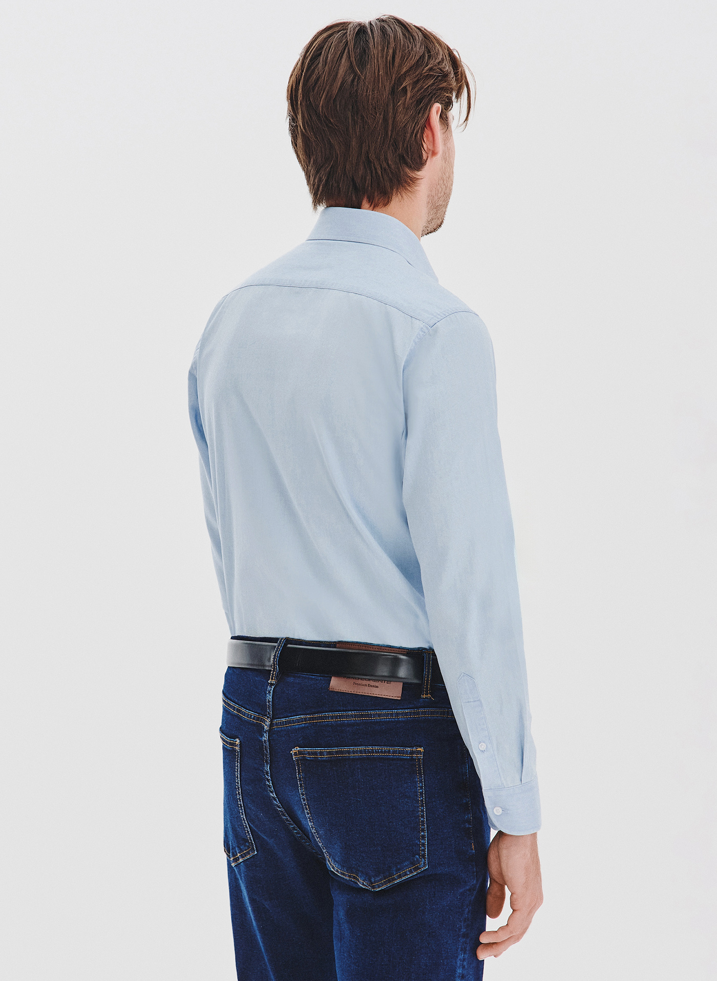 PAKO LORENTE - Jasnoniebieska koszula jeansowa - Pako Lorente