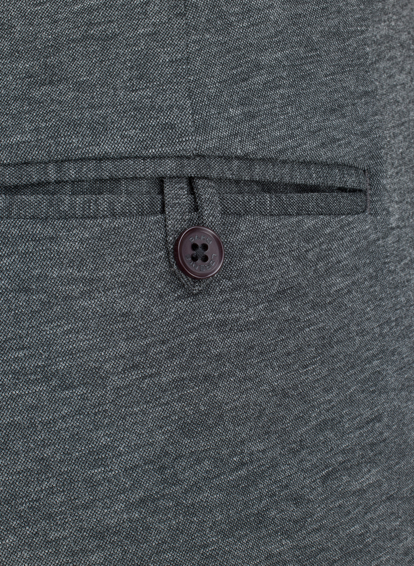 Szare casualowe spodnie męskie - Pako Lorente