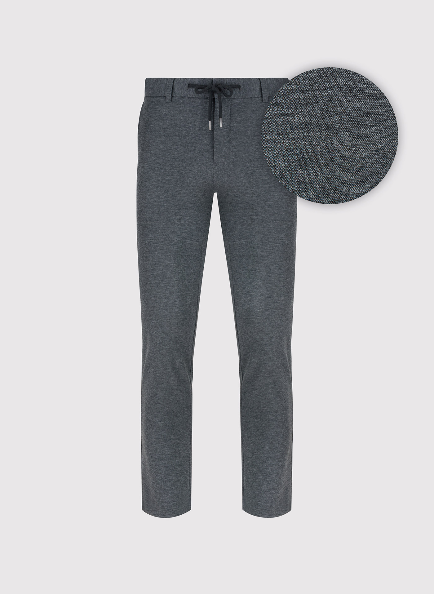 Szare casualowe spodnie męskie - Pako Lorente