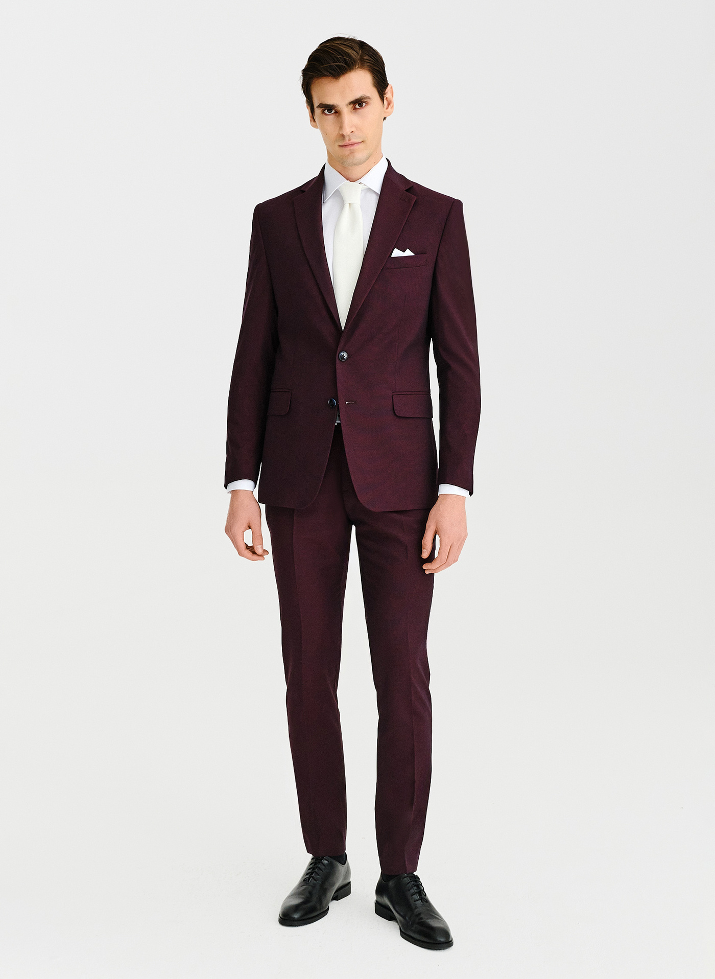 PAKO LORENTE - Bordowa marynarka garniturowa - Pako Lorente