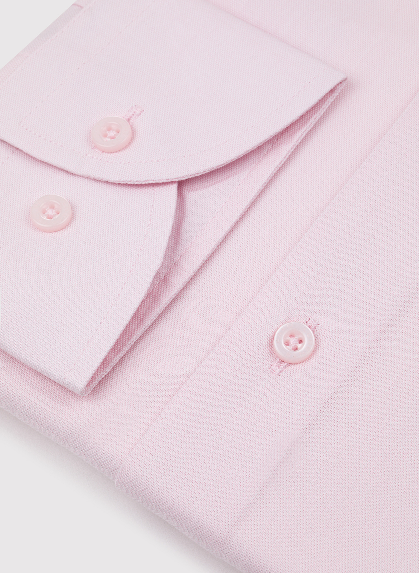 Koszula męska z długim rękawem w kolorze różowym - Pako Lorente