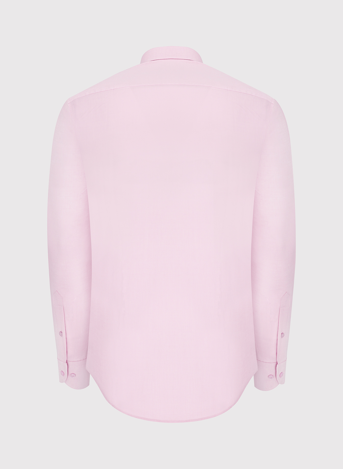 Koszula męska z długim rękawem w kolorze różowym - Pako Lorente