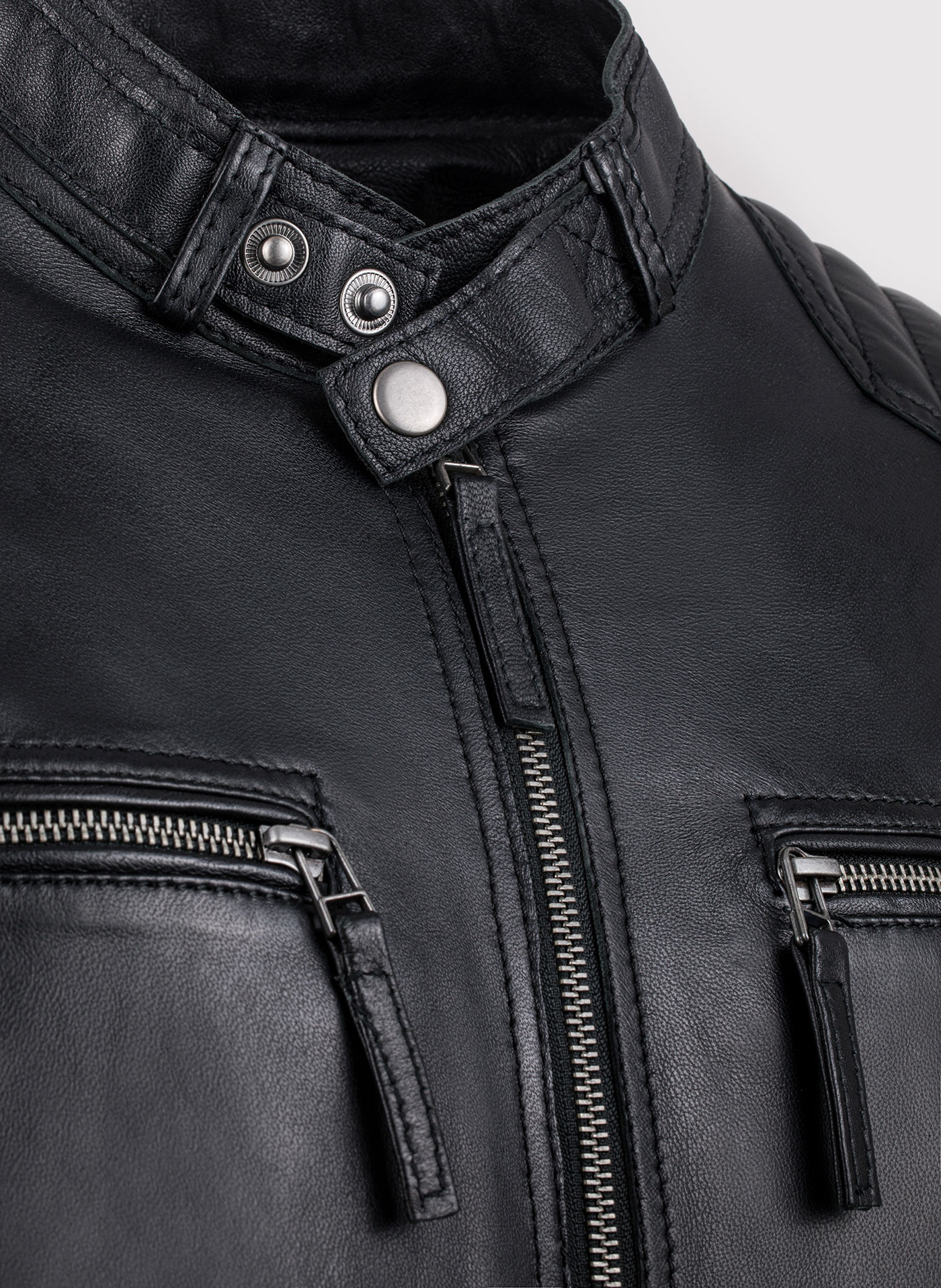 Kurtka skórzana P22SF-5S-001-C-0 - Pako Lorente