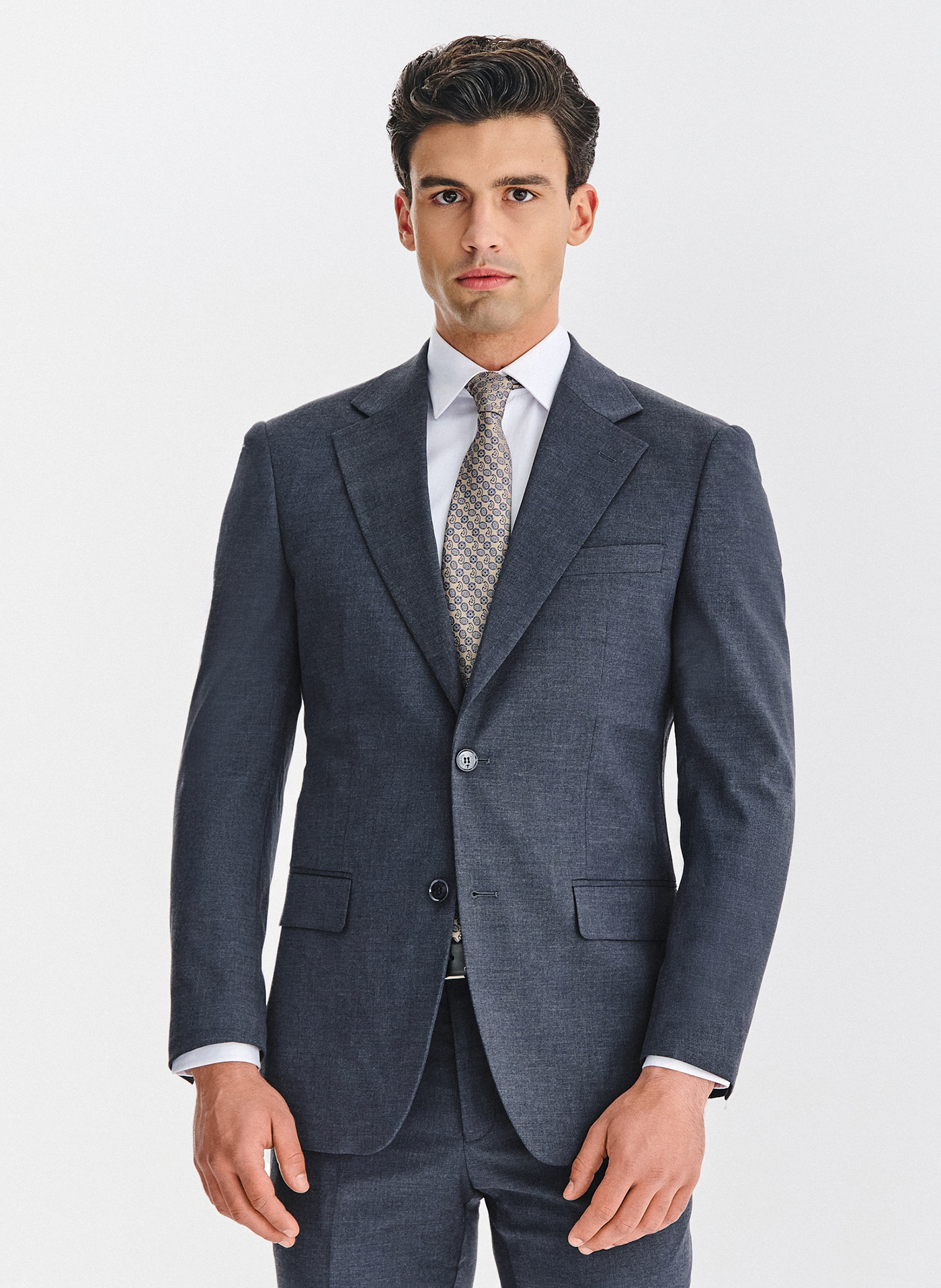 PAKO LORENTE - Granatowa marynarka garniturowa - Pako Lorente