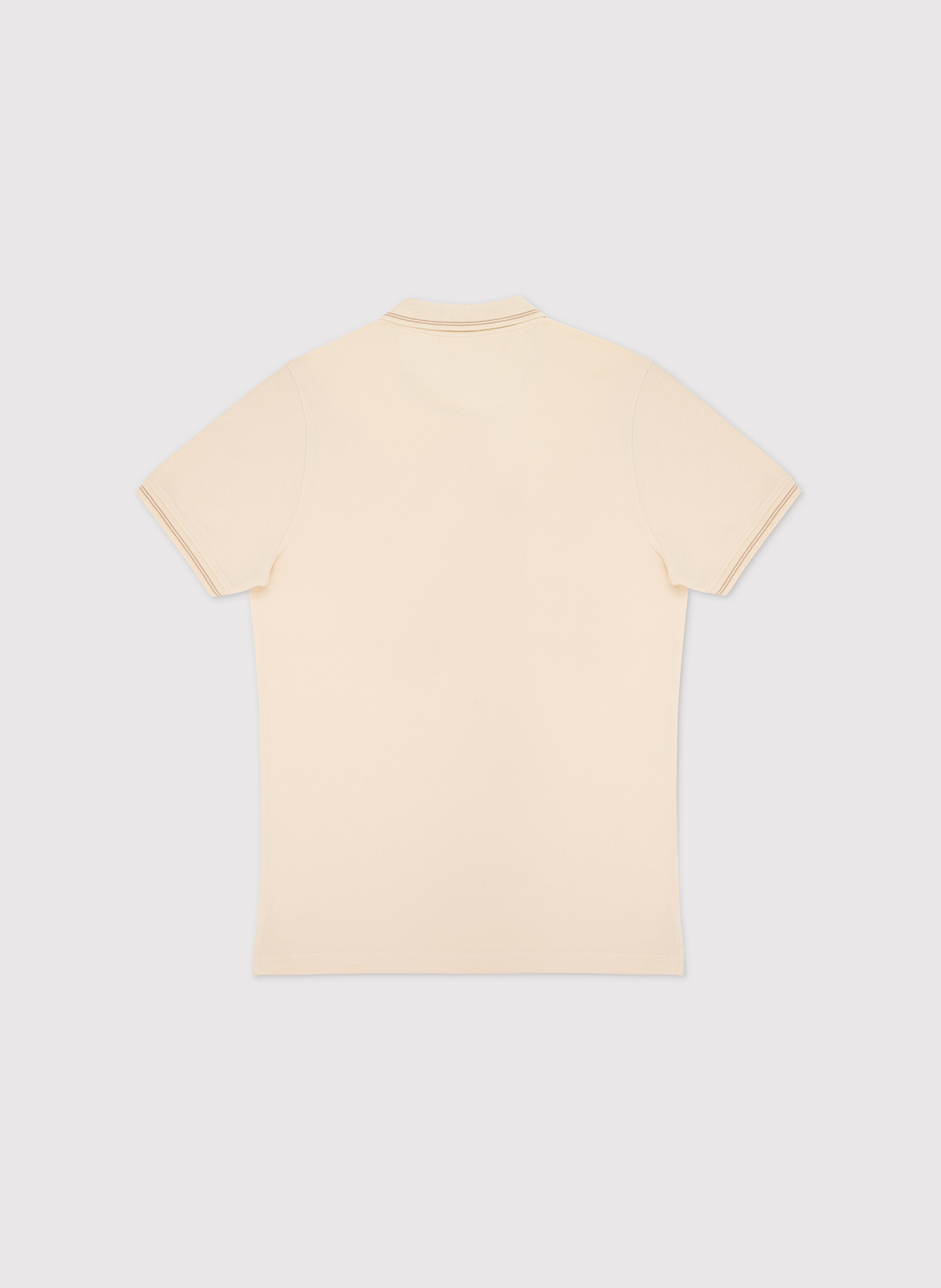 T-shirt polo w kolorze beżowym - Pako Lorente