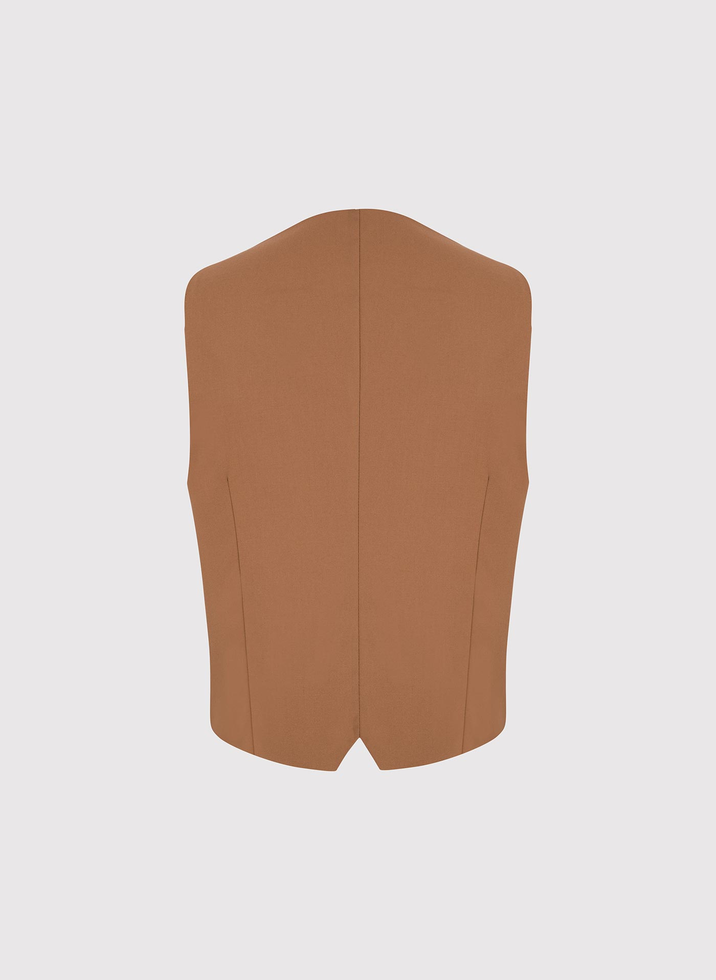 PAKO LORENTE - Ruda dwurzędowa kamizelka męska - Pako Lorente