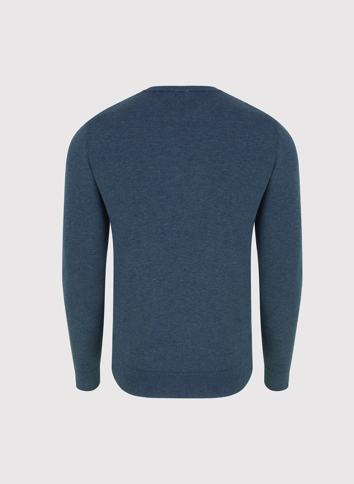 Granatowy sweter męski o-neck - Pako Lorente