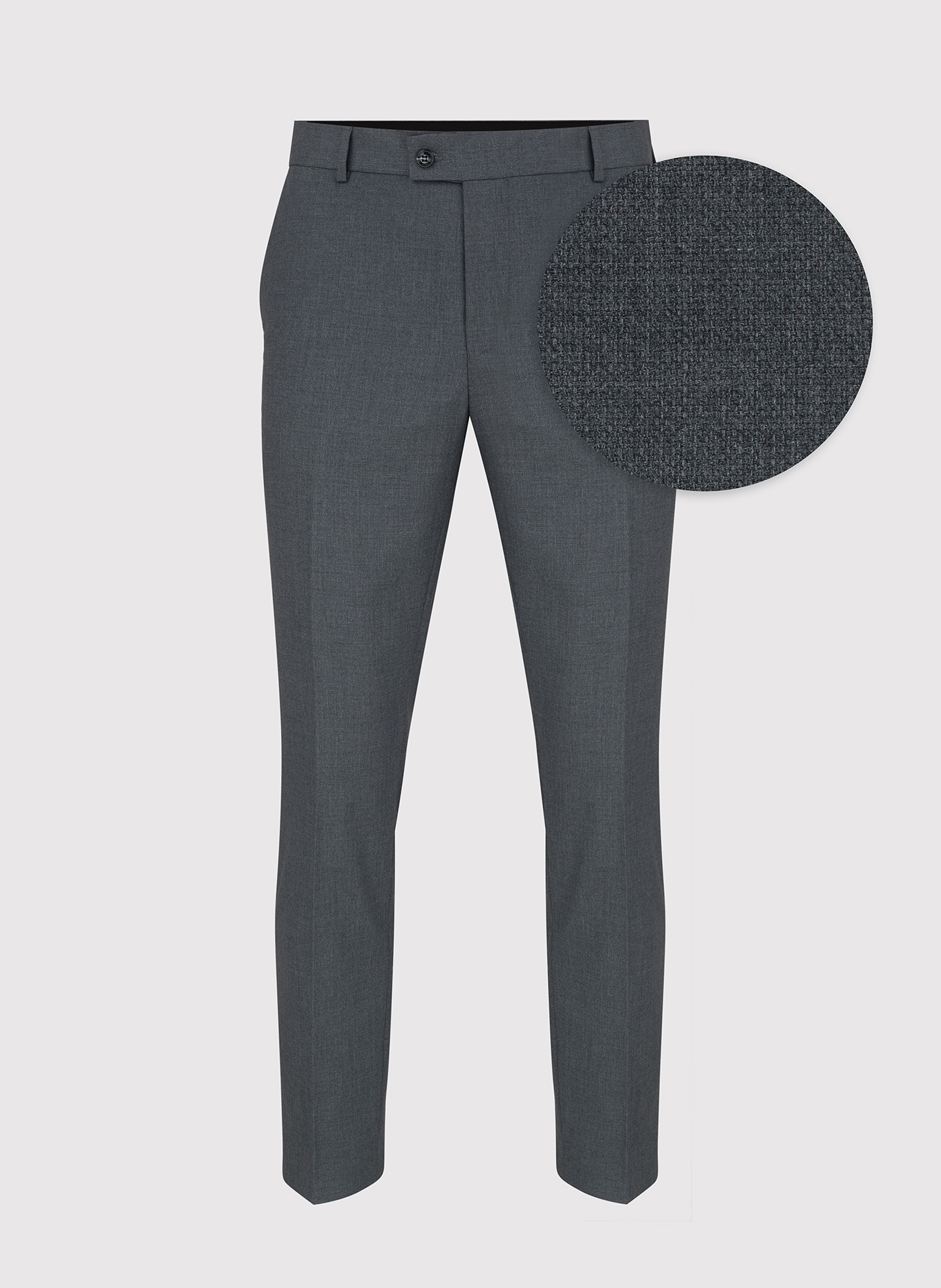 Szare eleganckie spodnie męskie - Pako Lorente