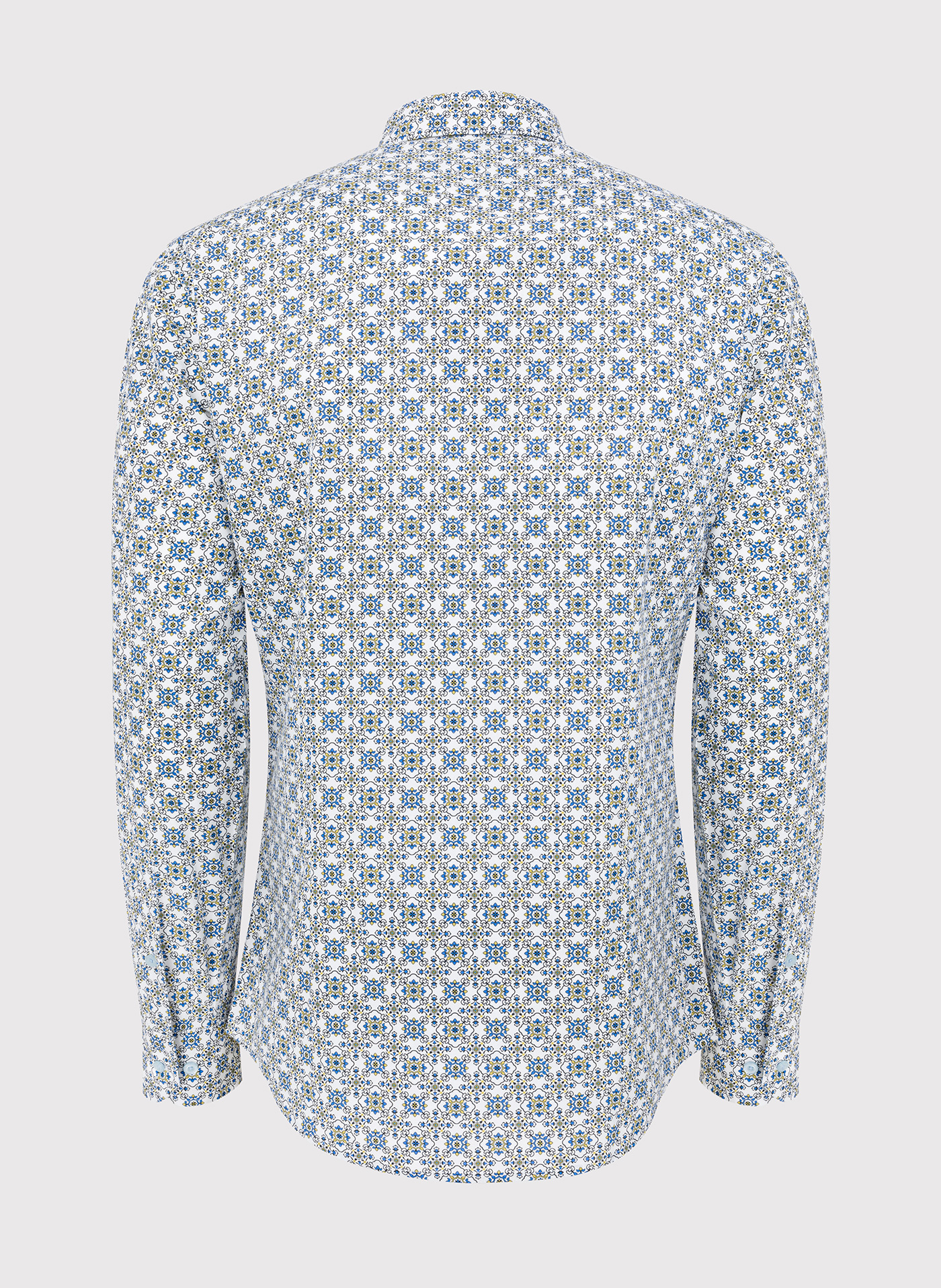 Koszula w kolorze białym w oryginalny wzór - Pako Lorente