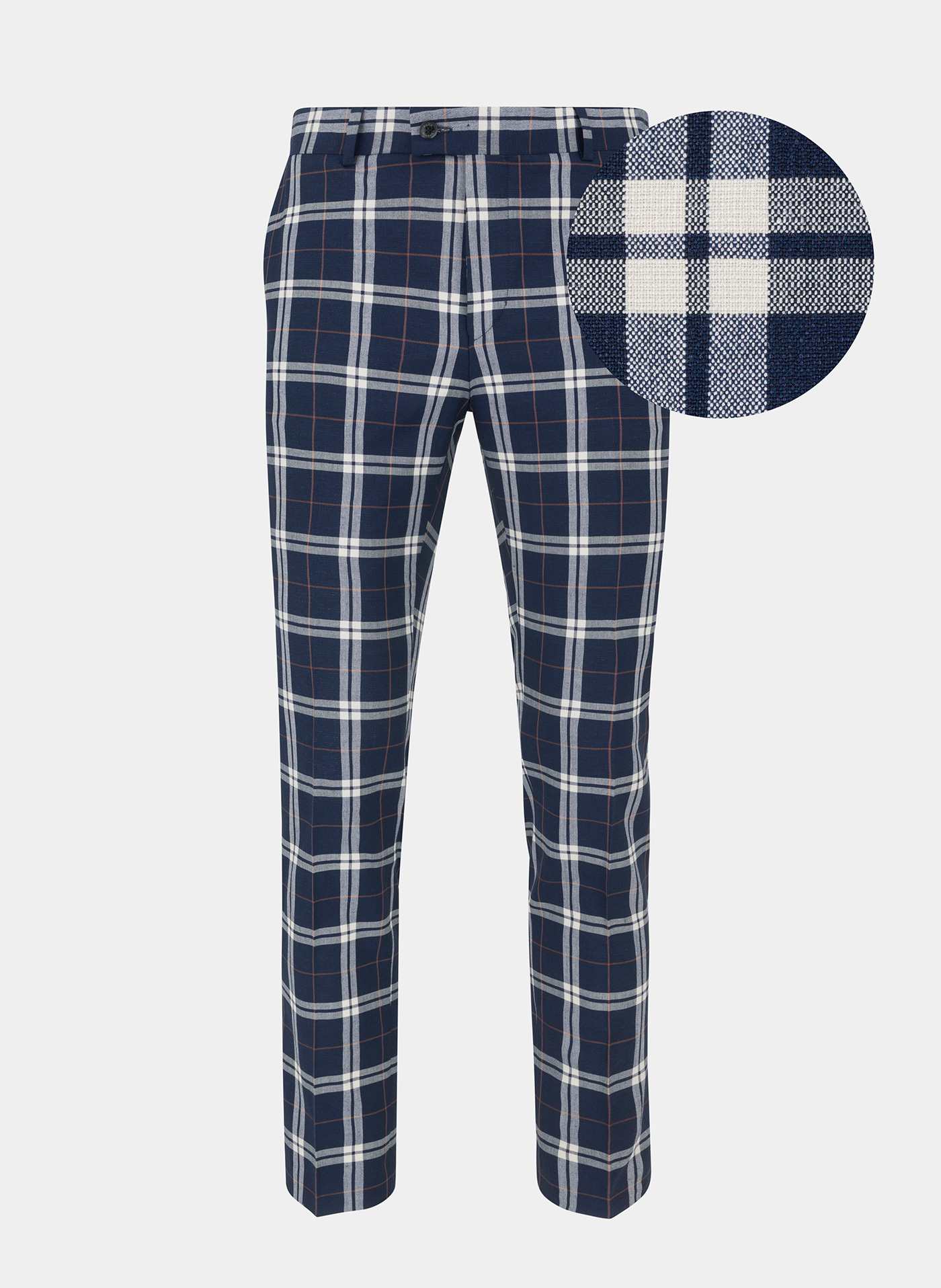 Spodnie męskie garniturowe P21SF-6G-062-G-S - Pako Lorente