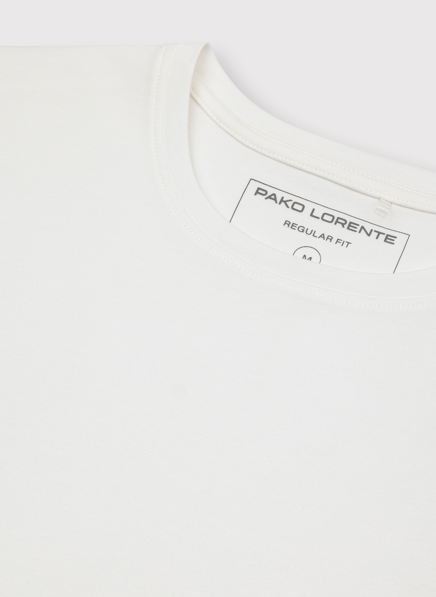 PAKO LORENTE - Ecru t-shirt męski - Pako Lorente