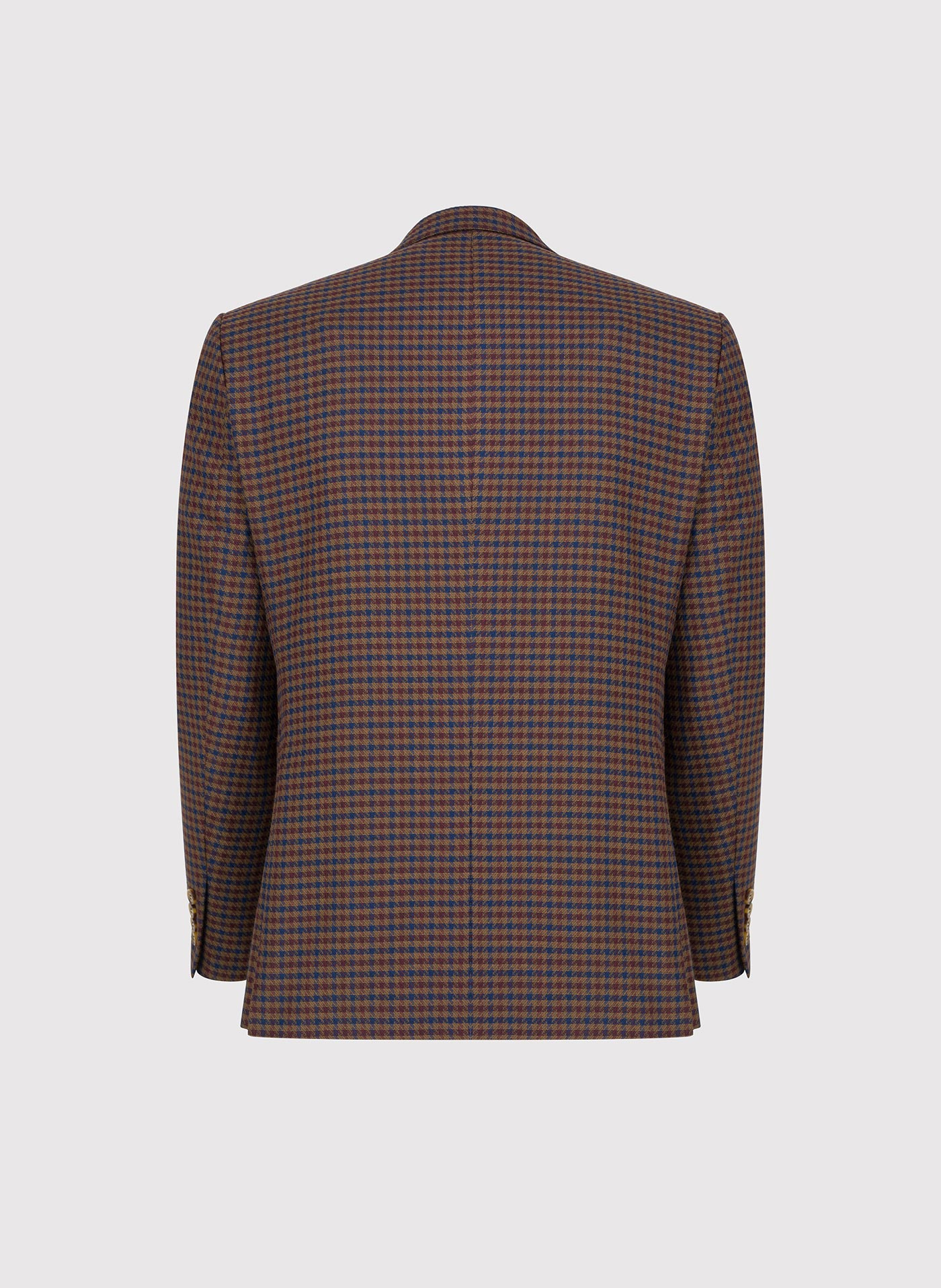 Brązowa marynarka w drobną kratę - Pako Lorente