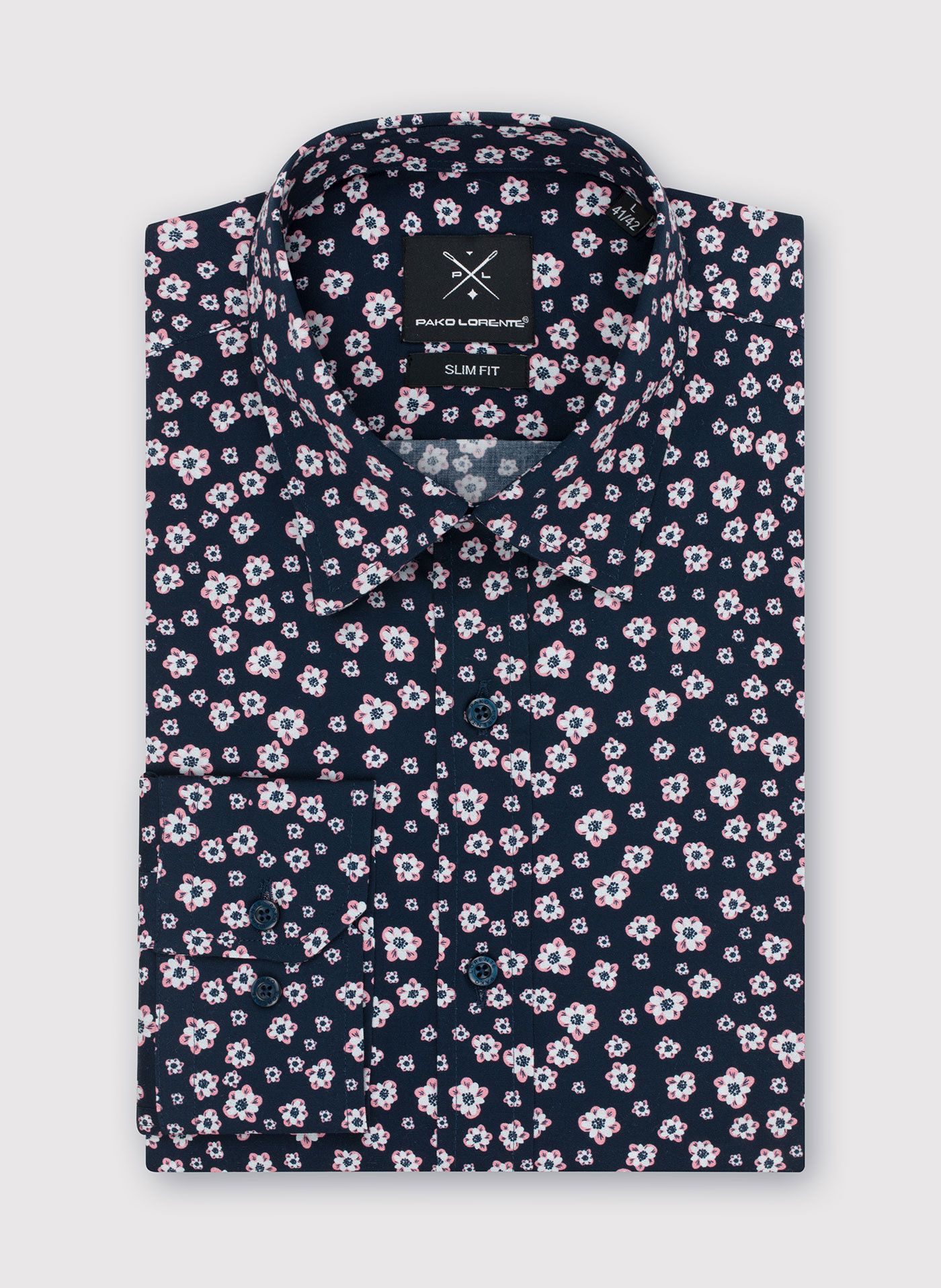 Koszula męska P22WF-1X-026-G-S - Pako Lorente