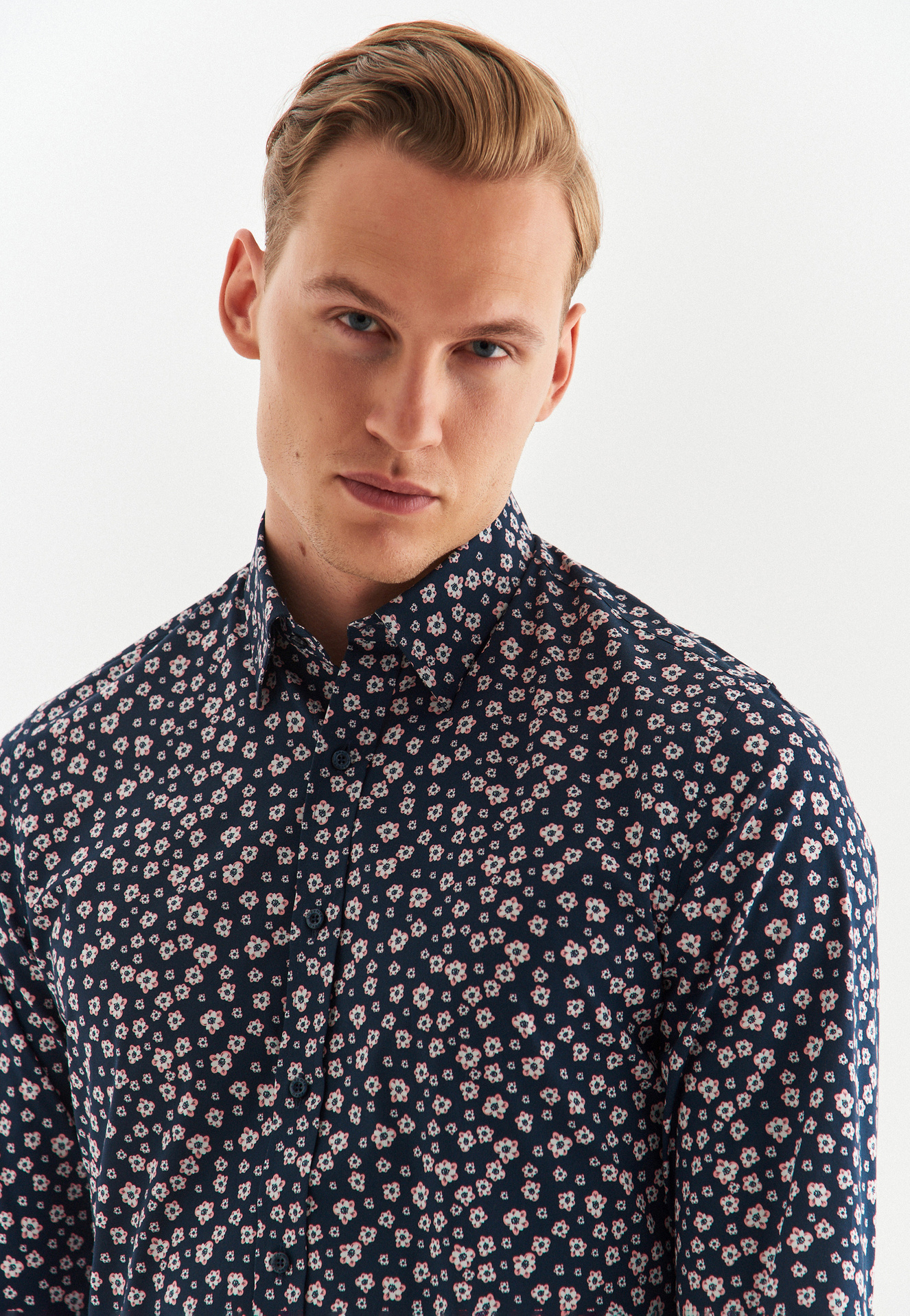 Koszula męska P22WF-1X-026-G-S - Pako Lorente