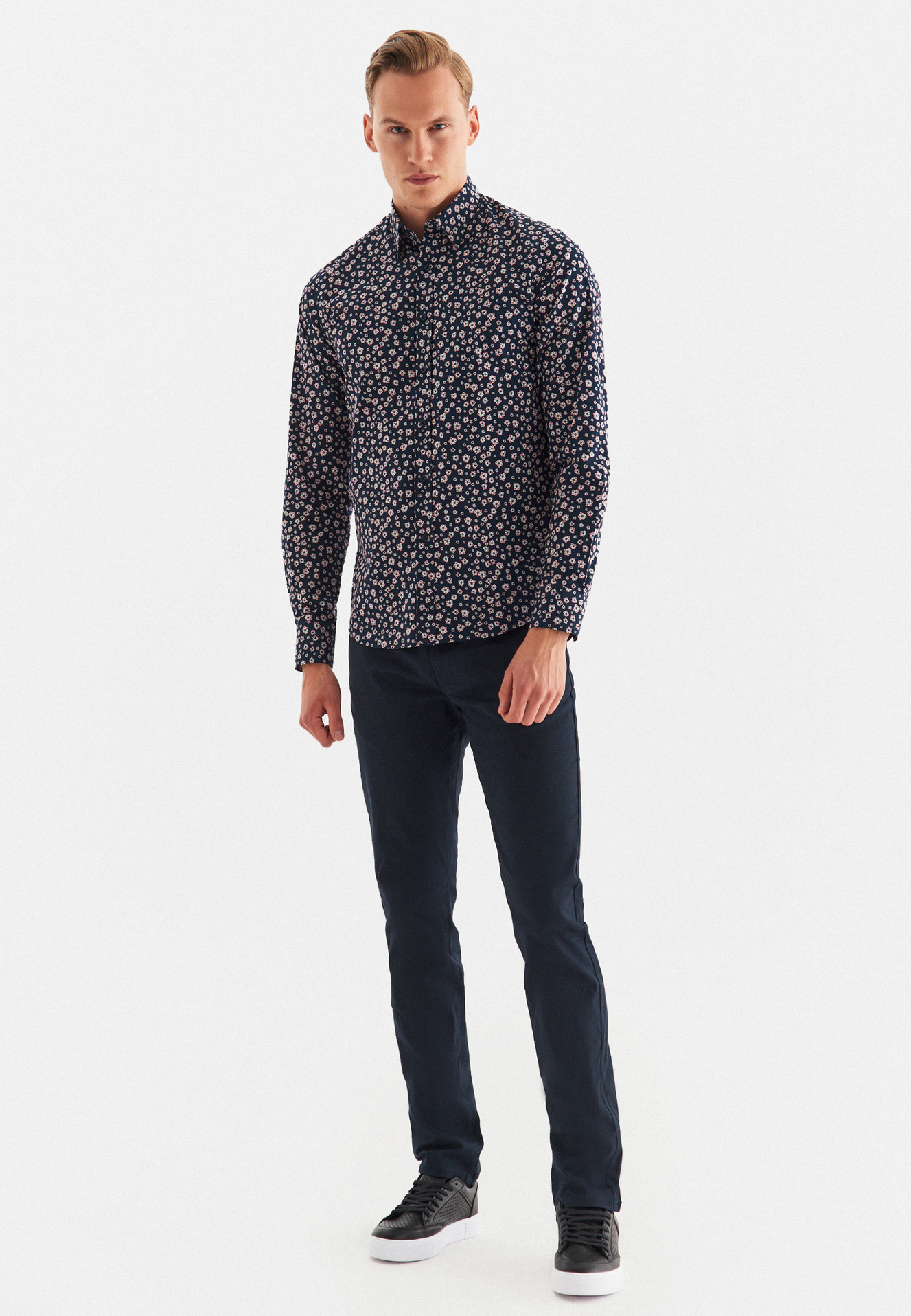 Koszula męska P22WF-1X-026-G-S - Pako Lorente