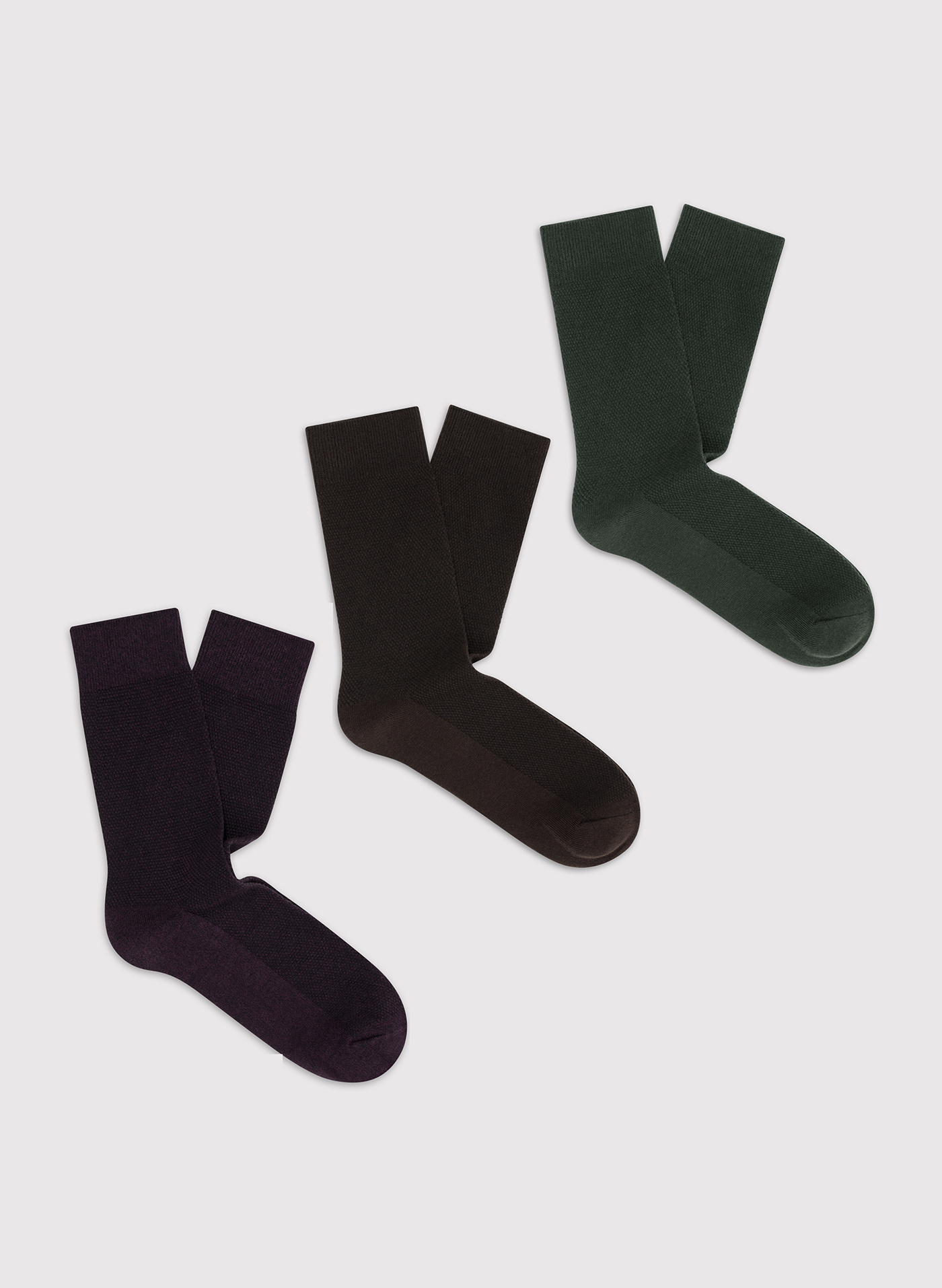 Zestaw 3 skarpet za kostkę - Pako Lorente