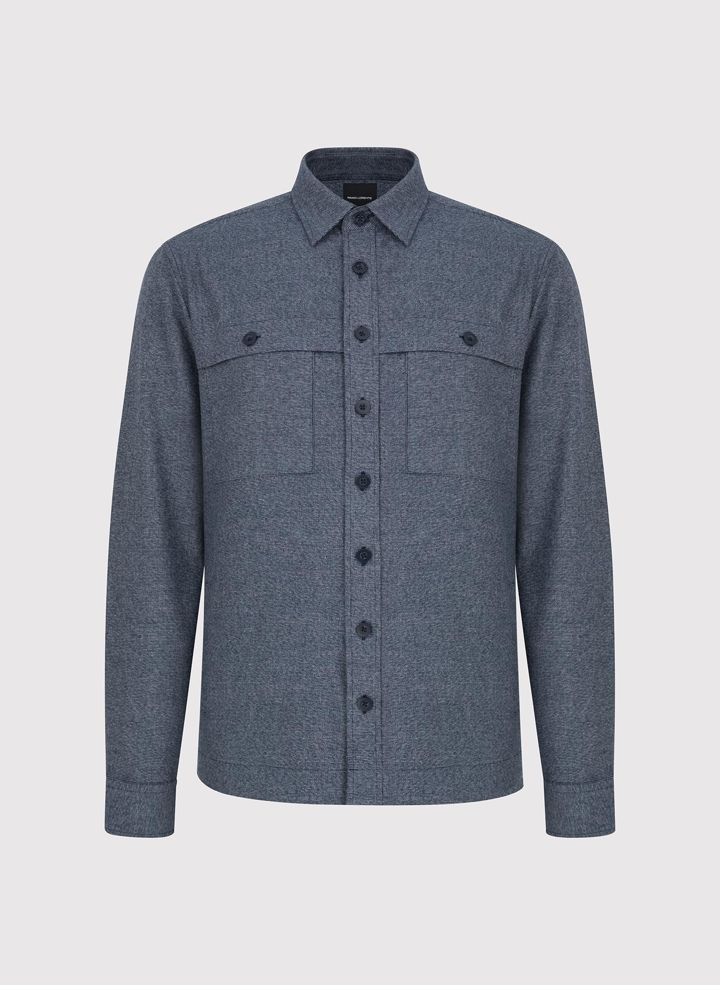 PAKO LORENTE - Granatowa koszula overshirt - Pako Lorente