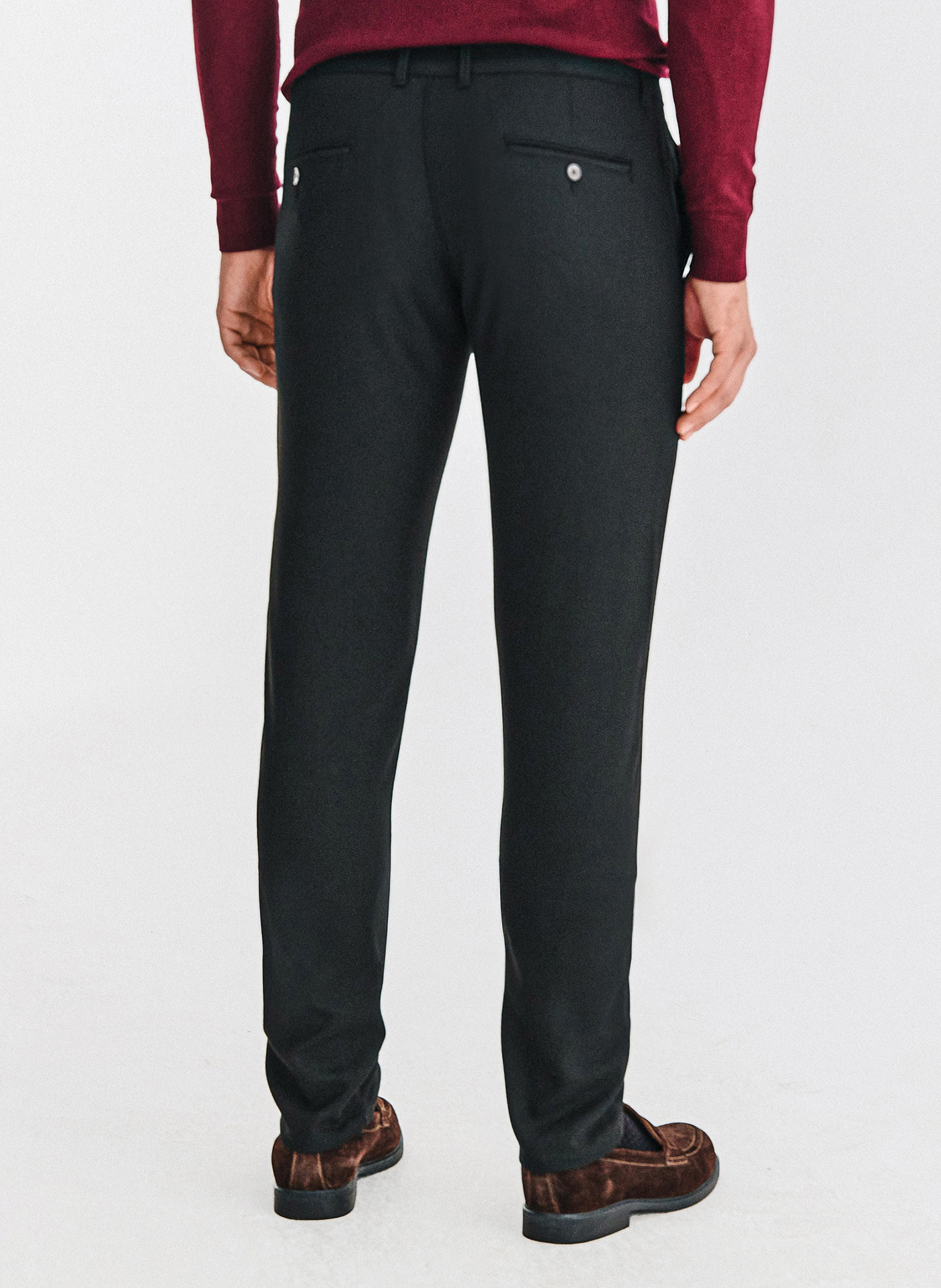 PAKO LORENTE - Czarne spodnie męskie - Pako Lorente