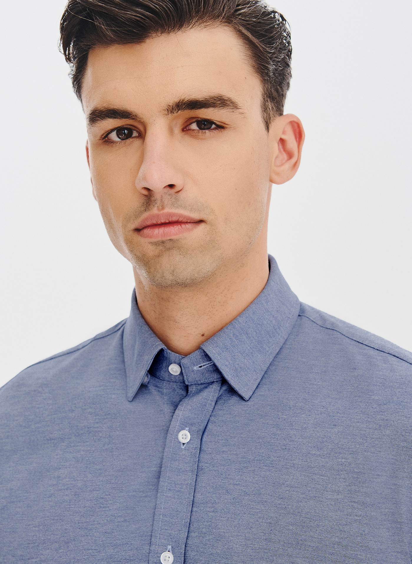 Niebieska koszula melanż - Pako Lorente