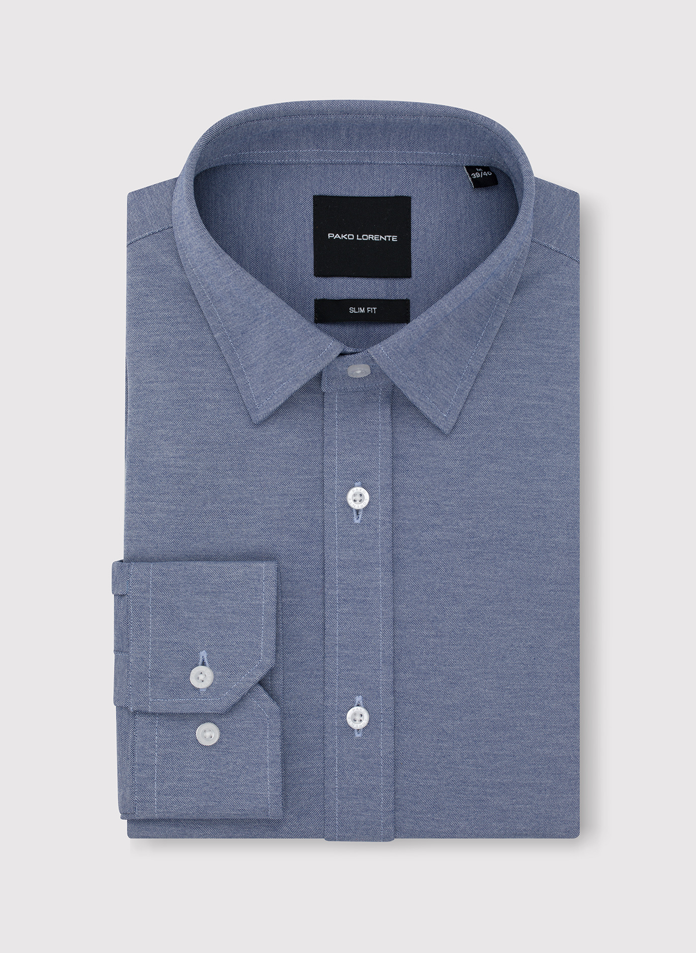Niebieska koszula melanż - Pako Lorente