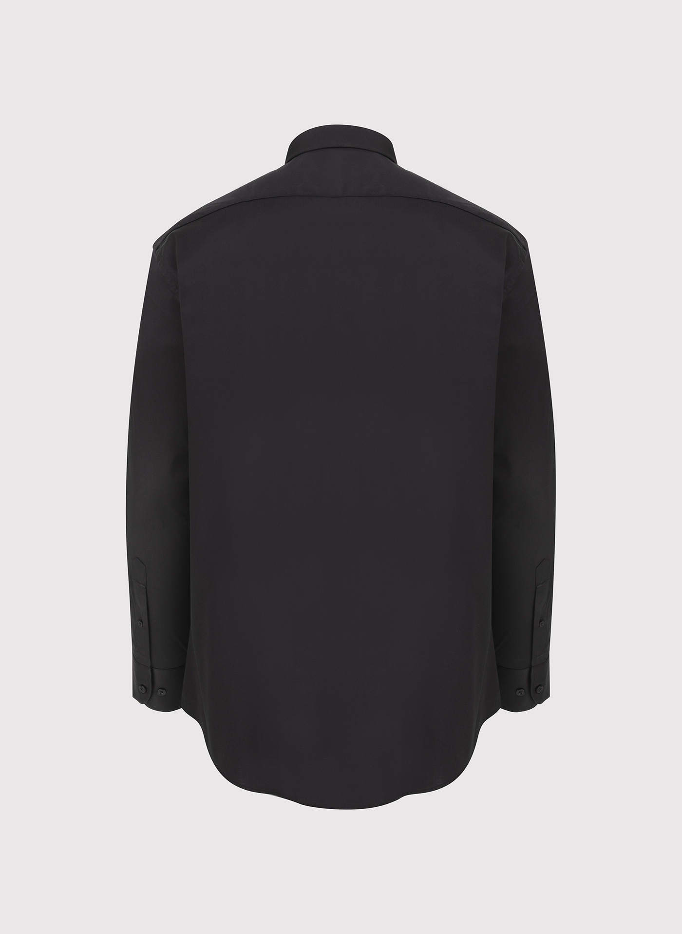 PAKO LORENTE - Czarna koszula męska z długim rękawem - Pako Lorente