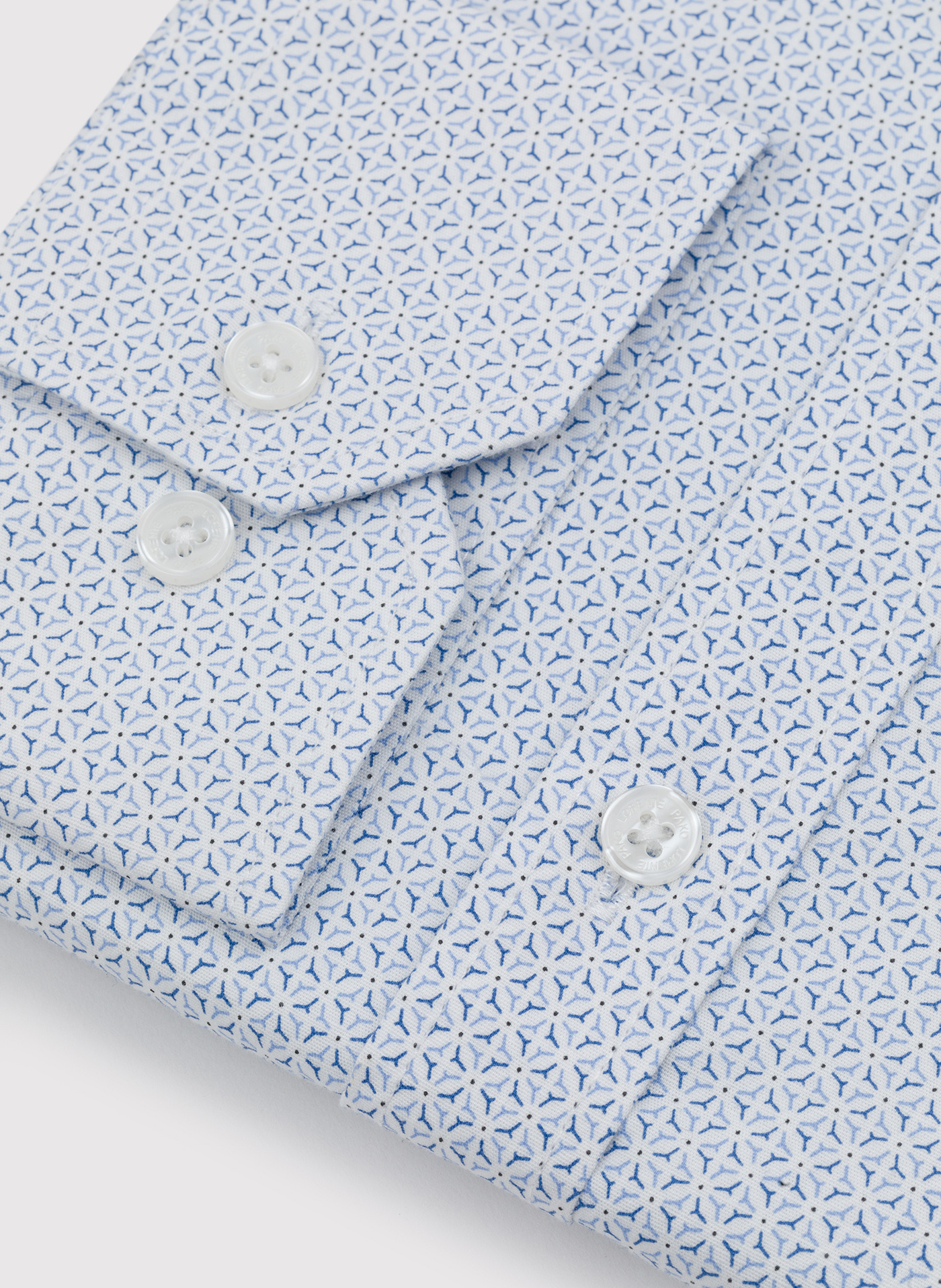 Koszula o kroju Regular w mikrowzór P24SF-1X-026-B-R - Pako Lorente - Pako Lorente