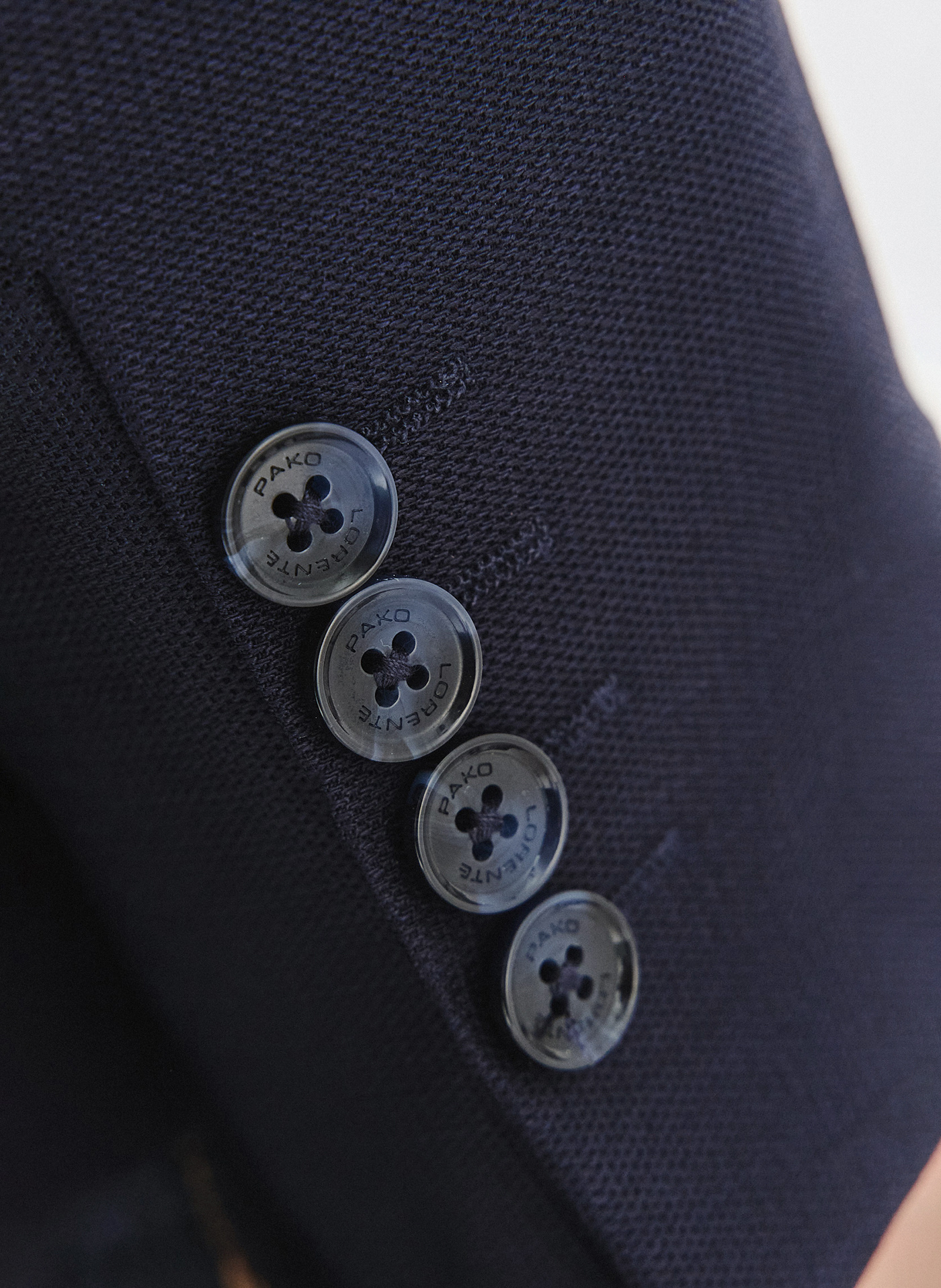 PAKO LORENTE - Granatowa marynarka jednorzędowa - Pako Lorente