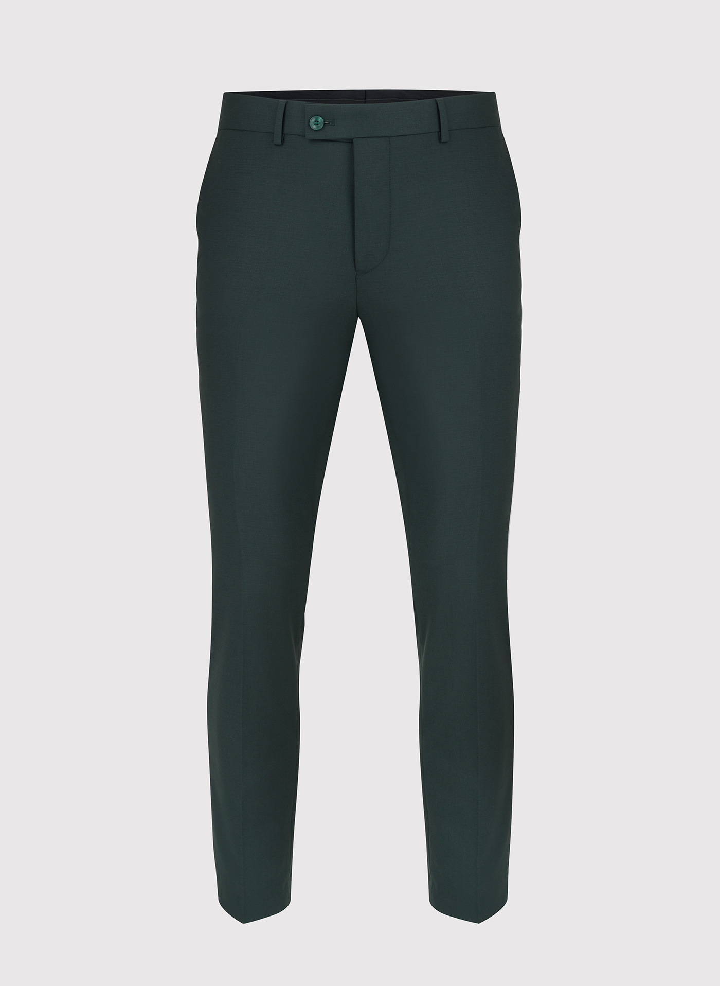 Zielone eleganckie spodnie męskie - Pako Lorente