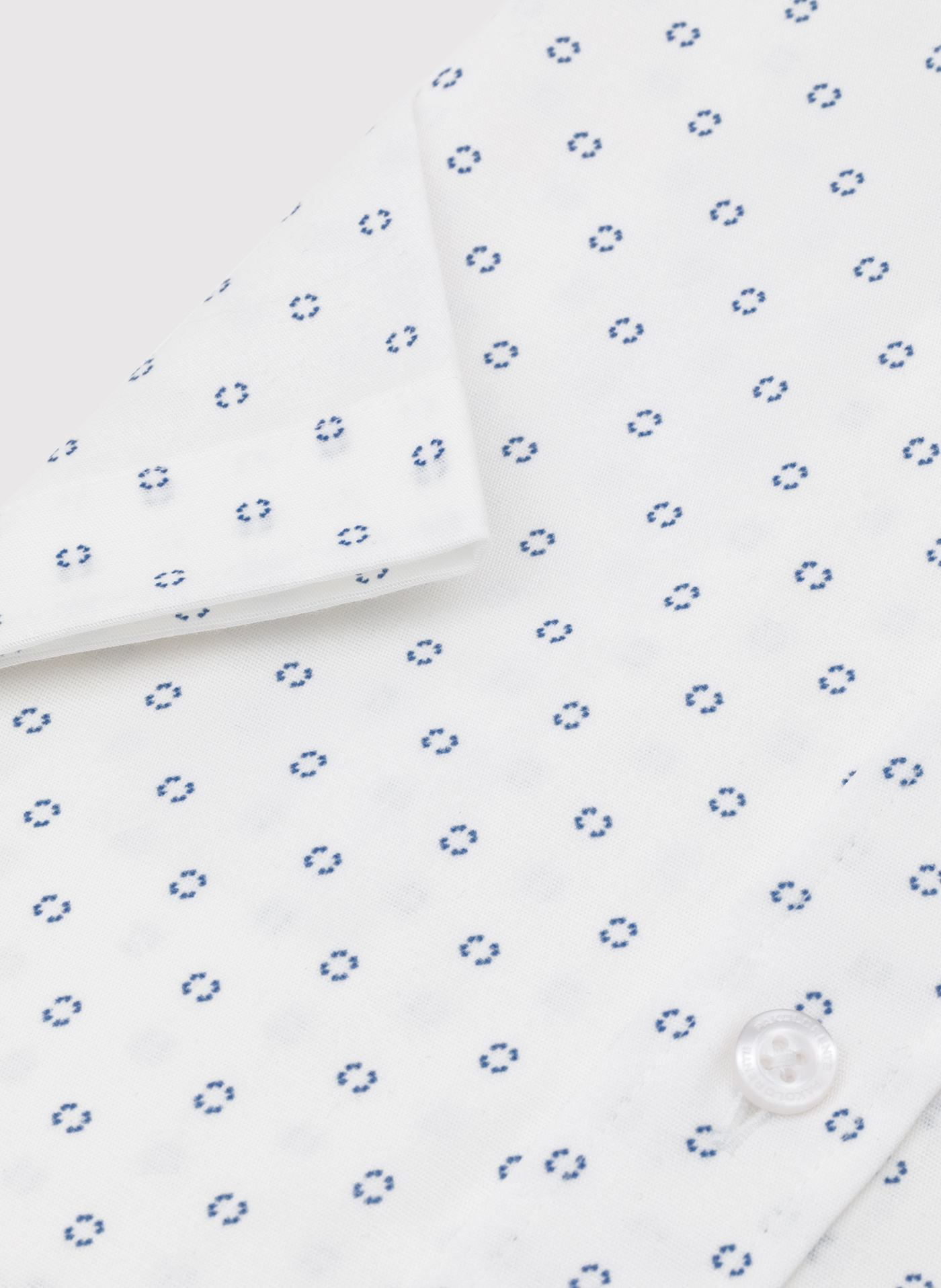 PAKO LORENTE - Koszula męska w niebieski mikrowzór - Pako Lorente