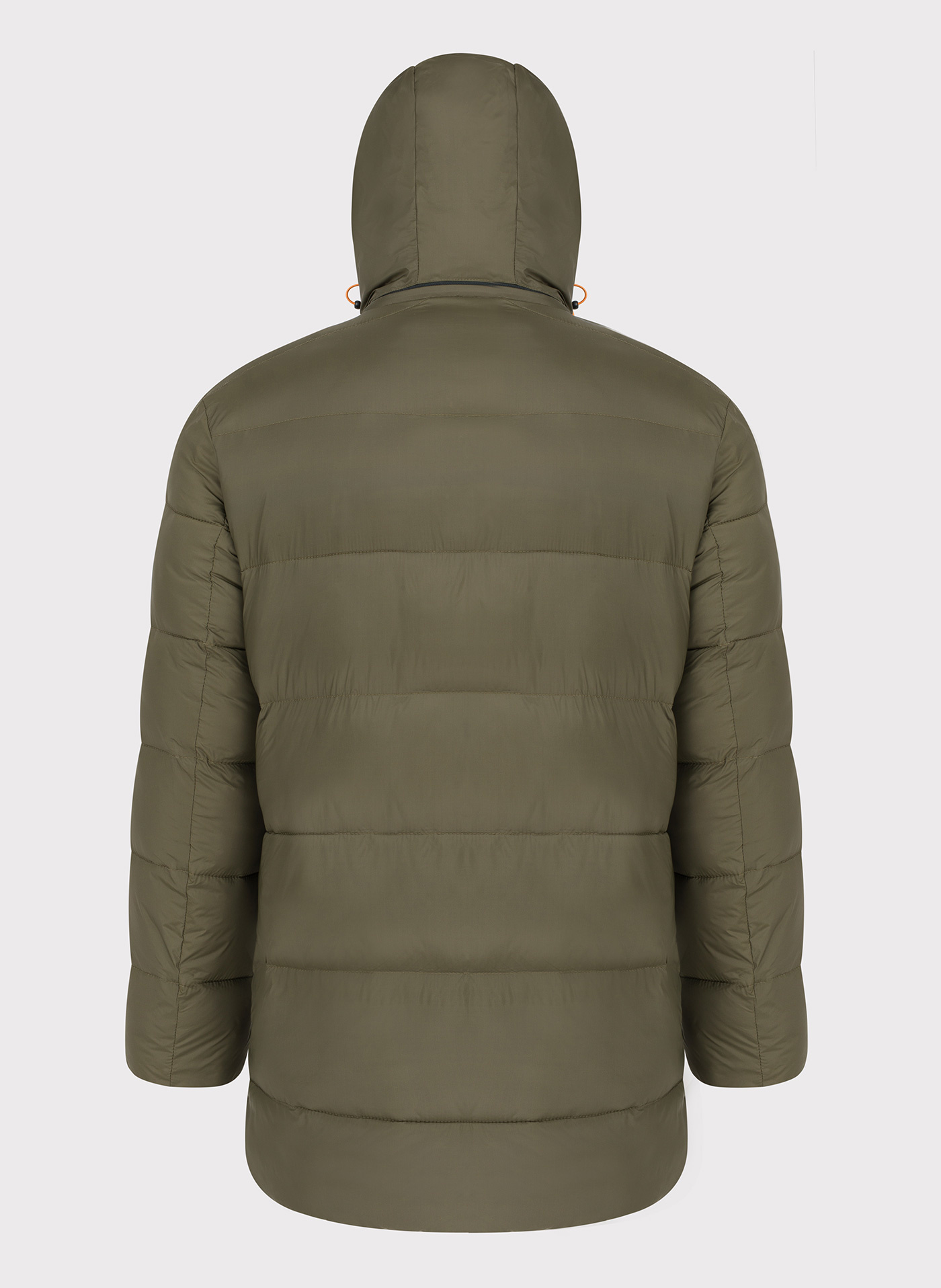 Kurtka w kolorze zielonym z odpinanym kapturem - Pako Lorente