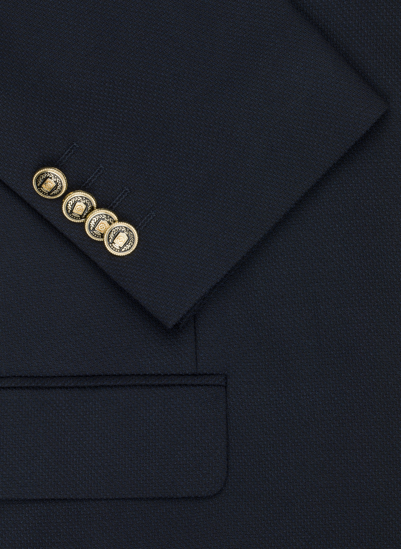 Granatowa casualowa marynarka męska - Pako Lorente