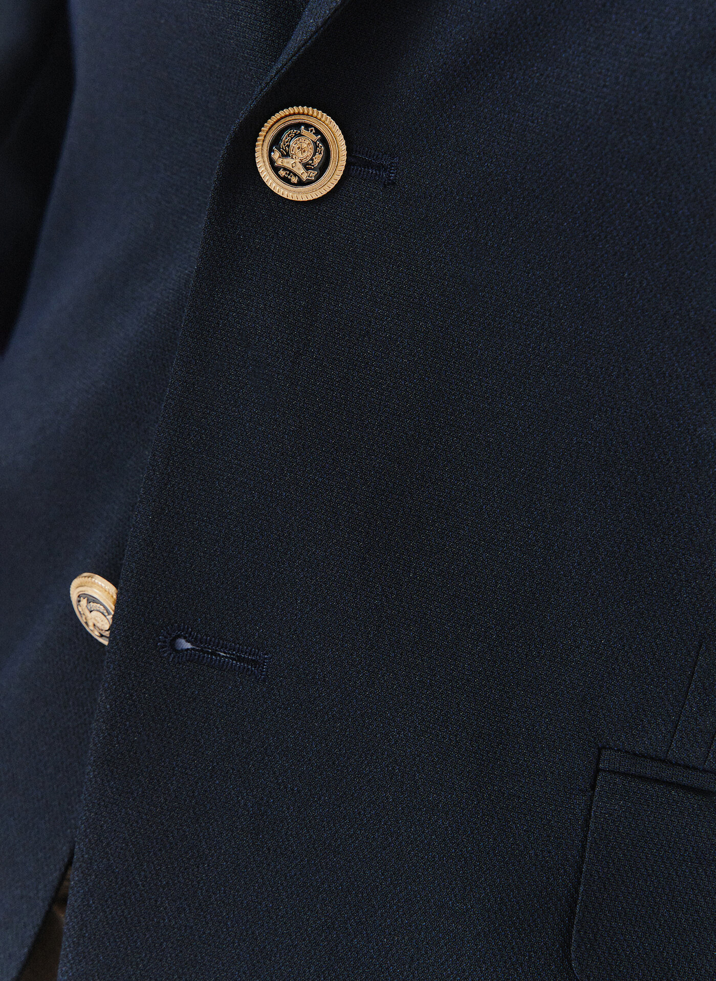 Granatowa casualowa marynarka męska - Pako Lorente