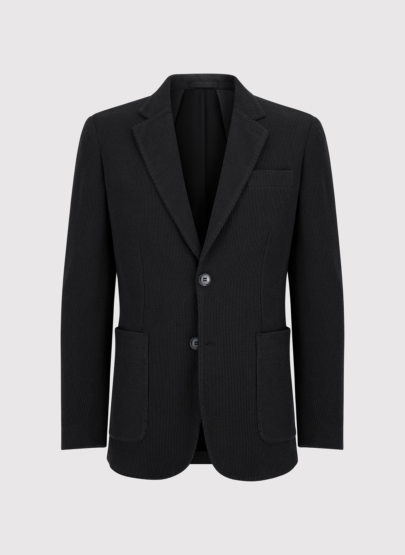 Bawełniana marynarka męska w kolorze czarnym - Pako Lorente