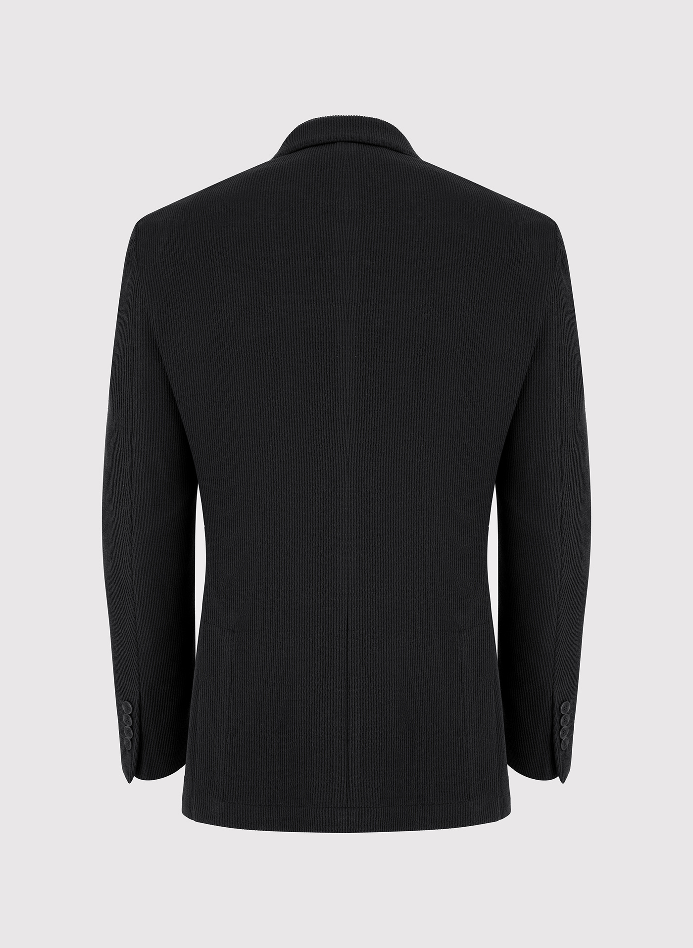 Bawełniana marynarka męska w kolorze czarnym - Pako Lorente