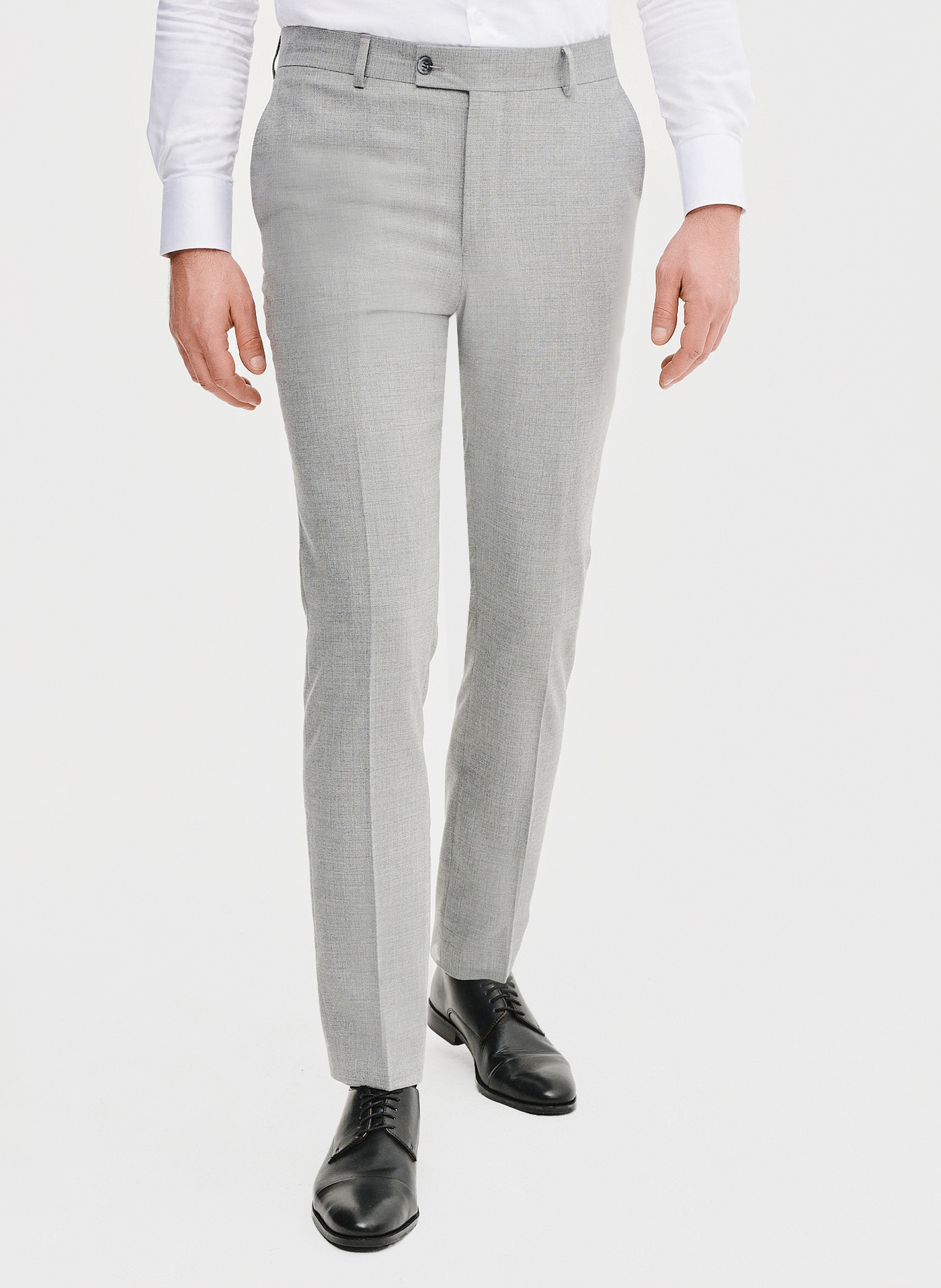 PAKO LORENTE - Szare spodnie ganiturowe - Pako Lorente