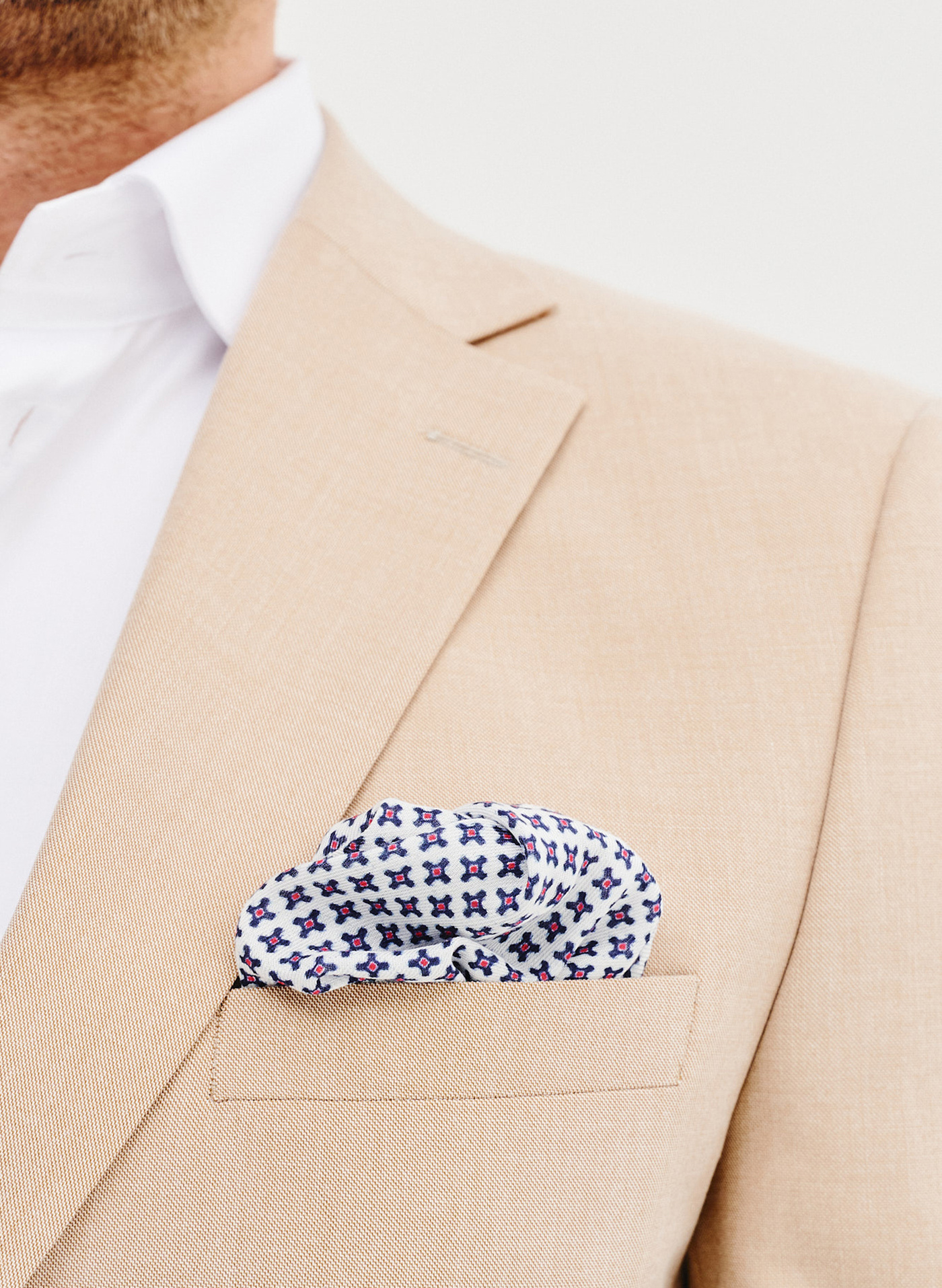 Beżowa marynarka garniturowa - Pako Lorente