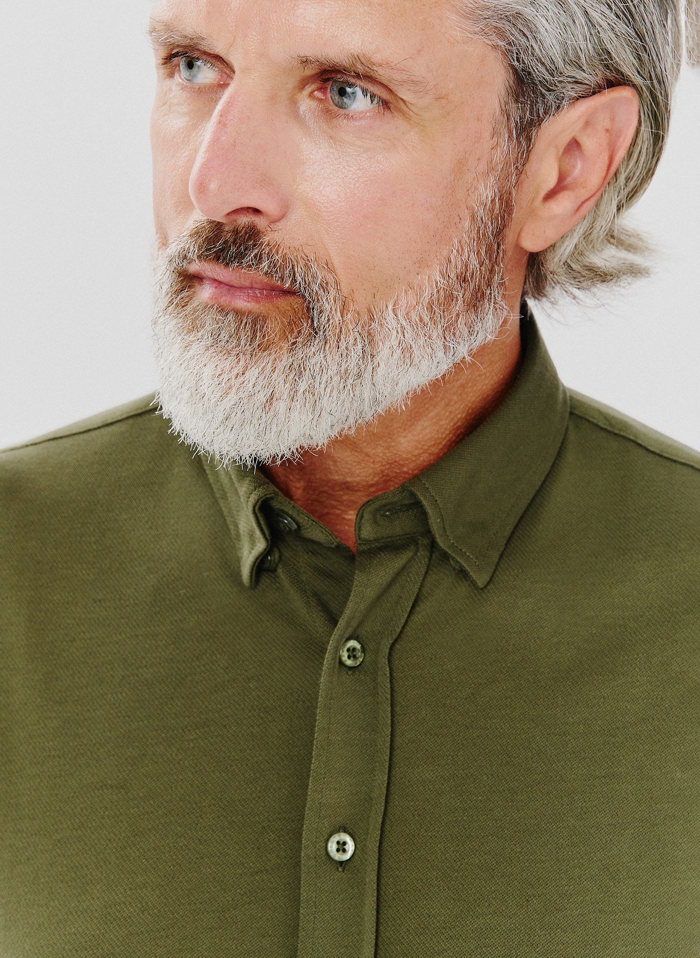 Zielona bawełniana koszula męska - Pako Lorente