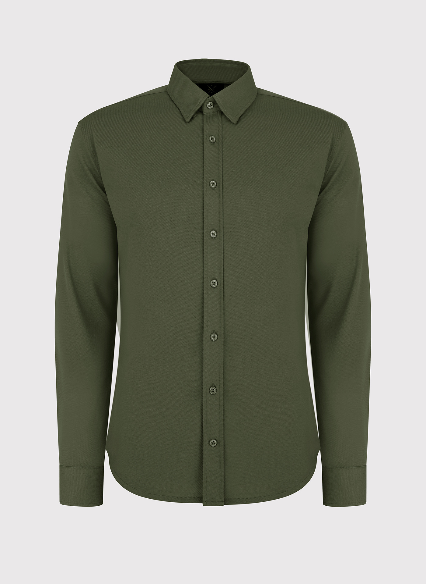 Zielona bawełniana koszula męska - Pako Lorente