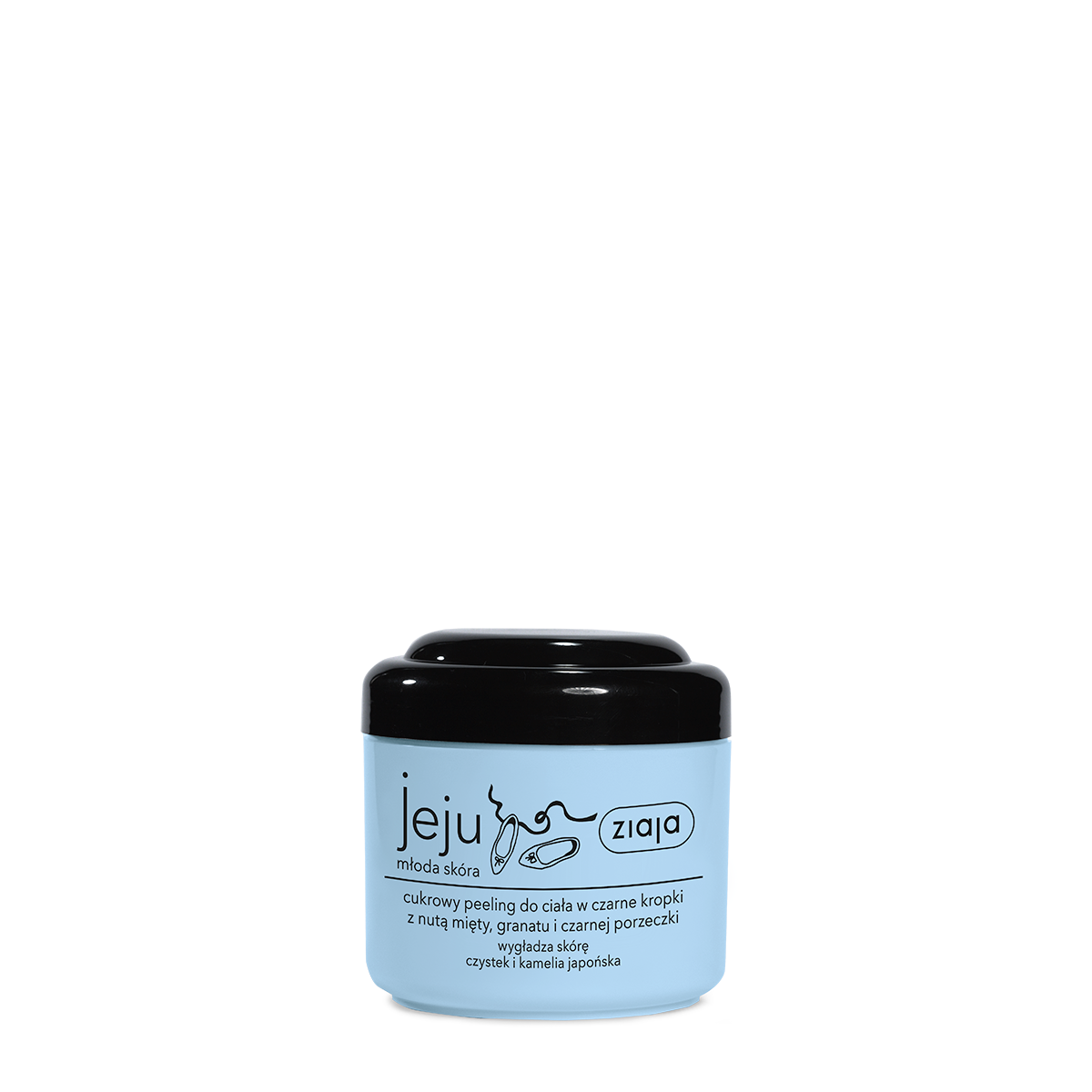 Ziaja Cukrowy peeling do ciała w czarne kropki Ziaja