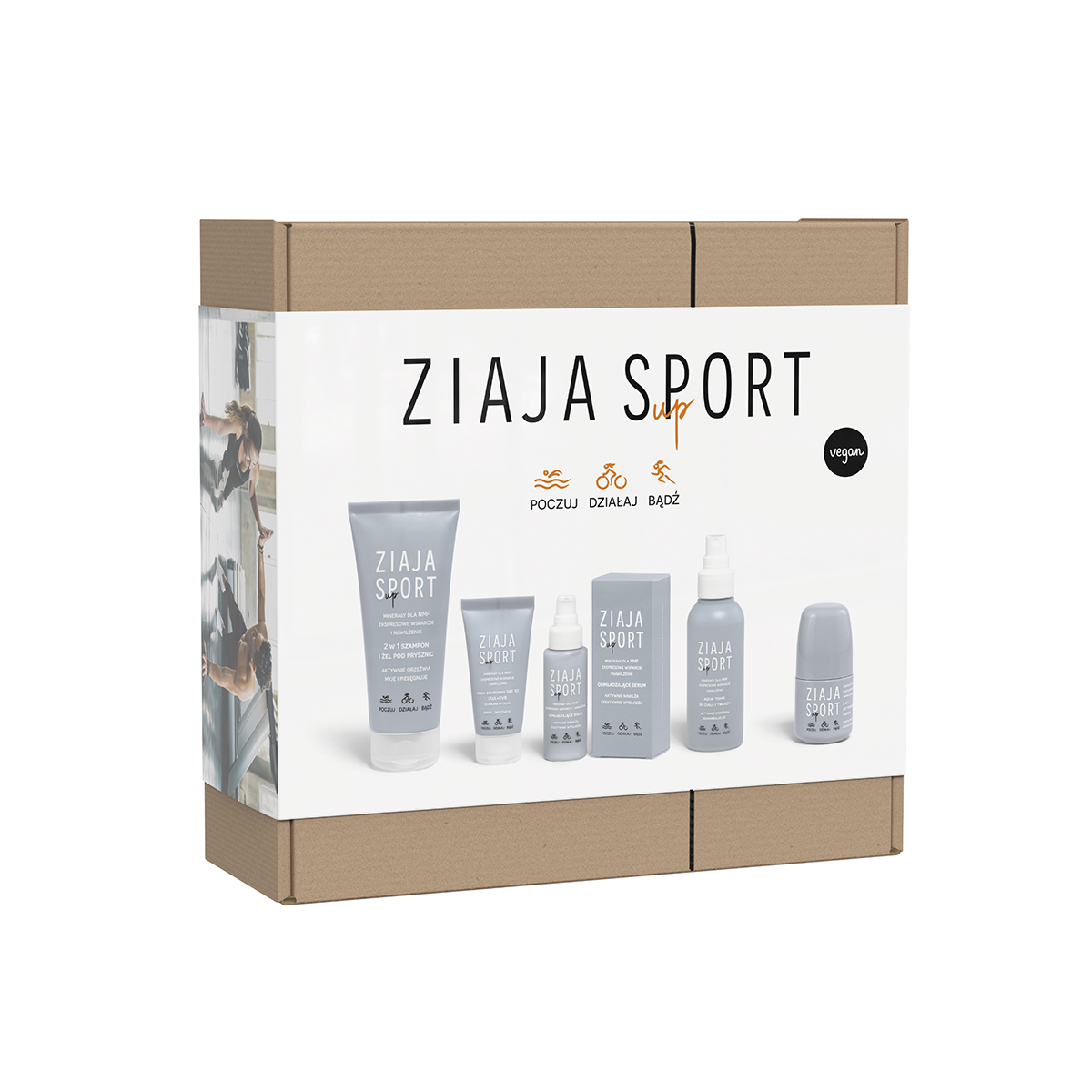 Ziaja Sport zestaw kosmetyków dla aktywnych Ziaja