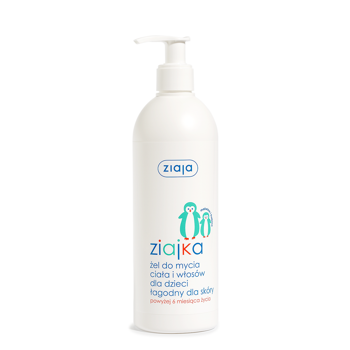 Ziaja Żel do mycia ciała i włosów dla dzieci łagodny dla skóry Ziaja