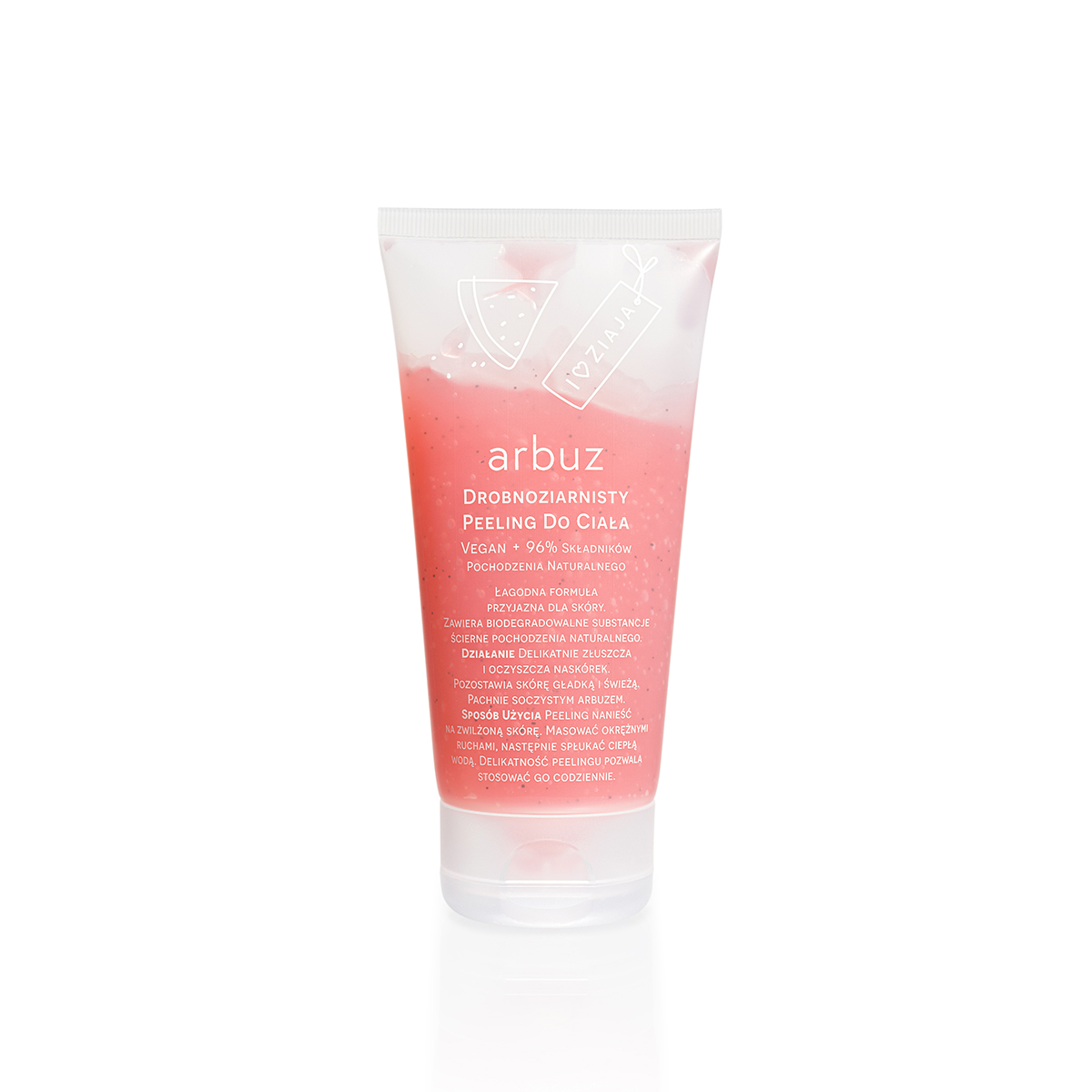 Ziaja Arbuz drobnoziarnisty peeling do ciała Ziaja
