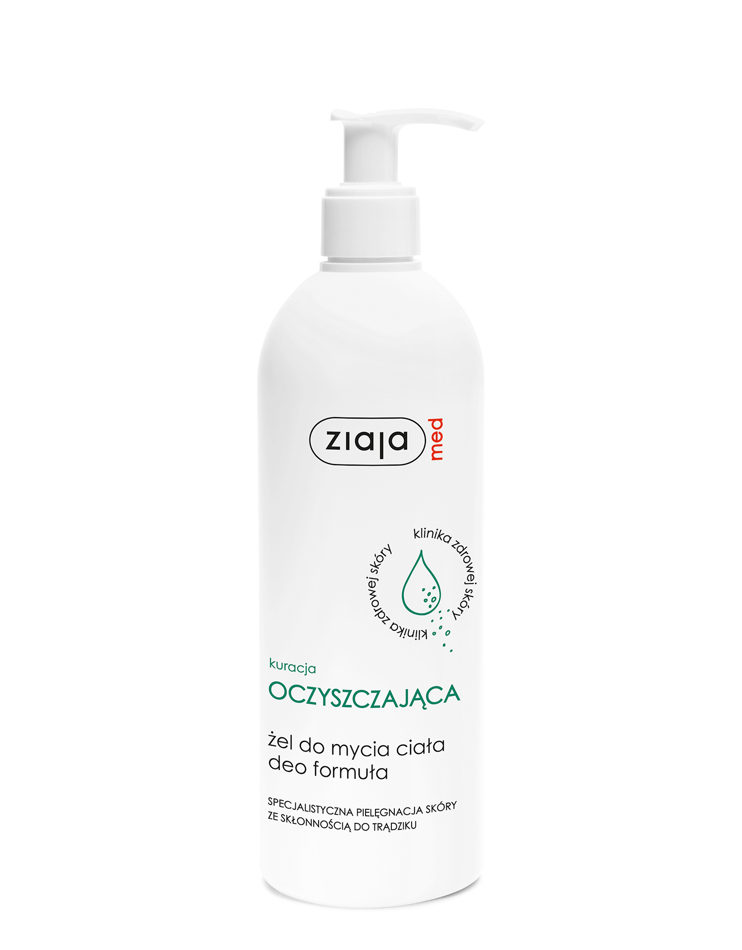 Ziajamed Kuracja oczyszczająca żel do mycia ciała deo formuła Ziaja